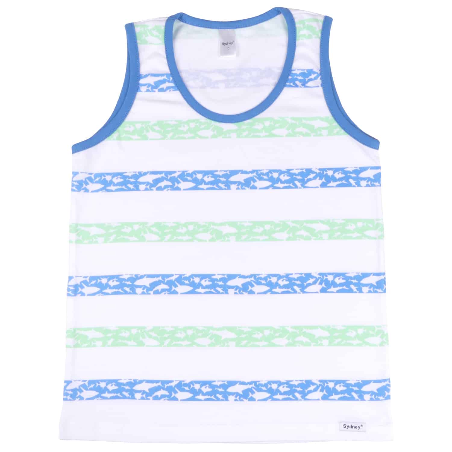 Polo Estampado sin Mangas para Niños