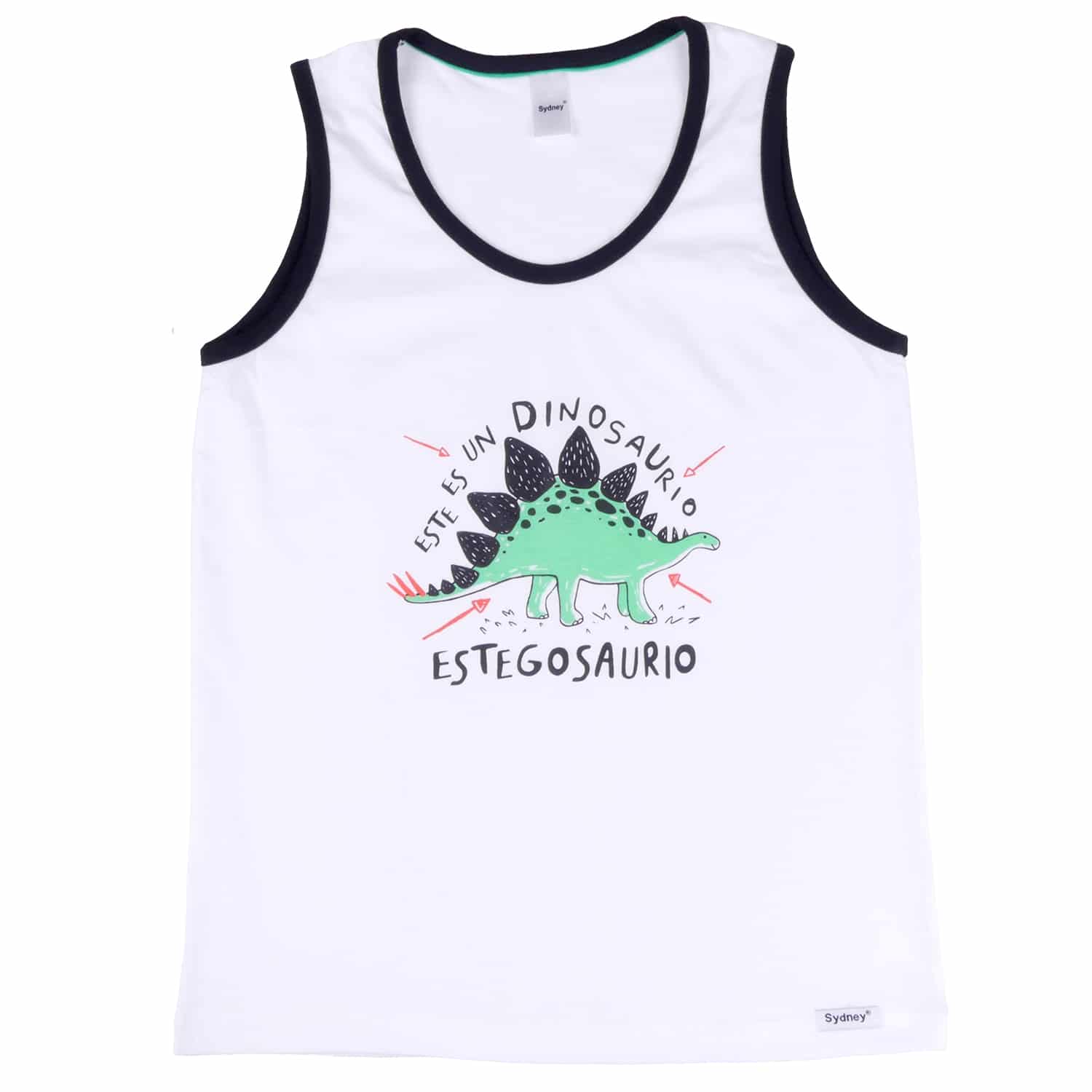 Polo Estampado sin Mangas para Niños
