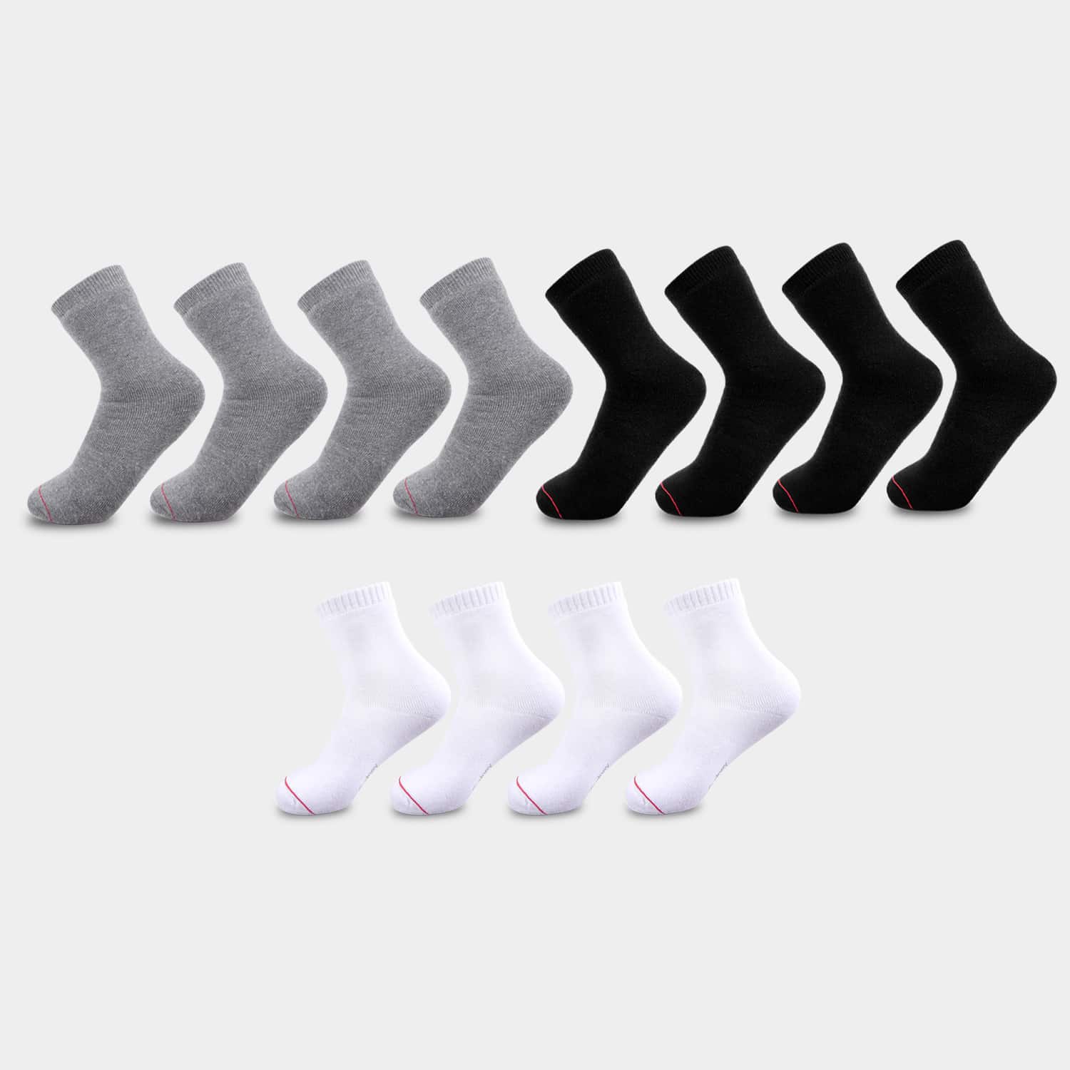 Media Felpa Tobillera Unisex – Pack x12