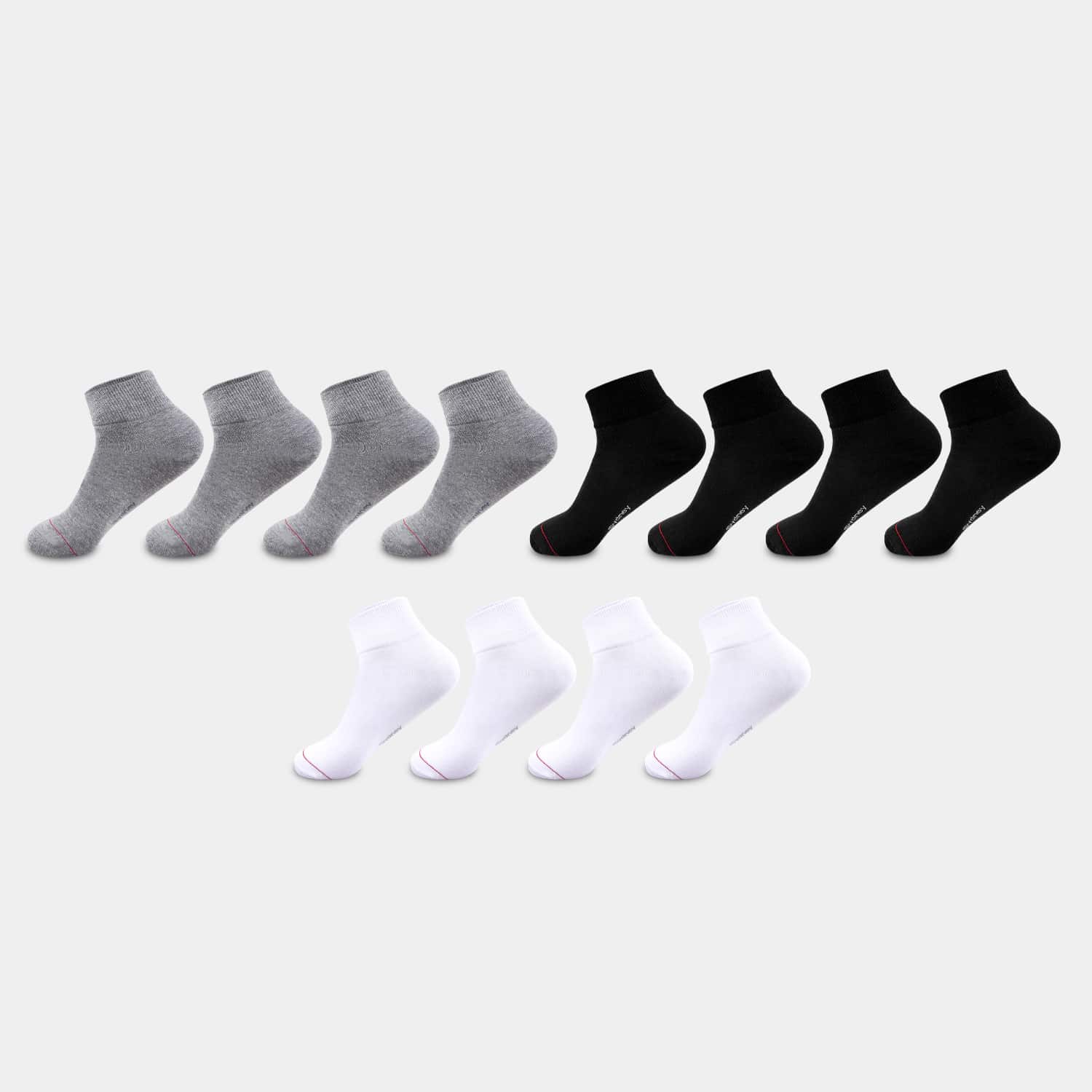 Medias Deportiva Tobillera Unisex para Niños – Pack x12