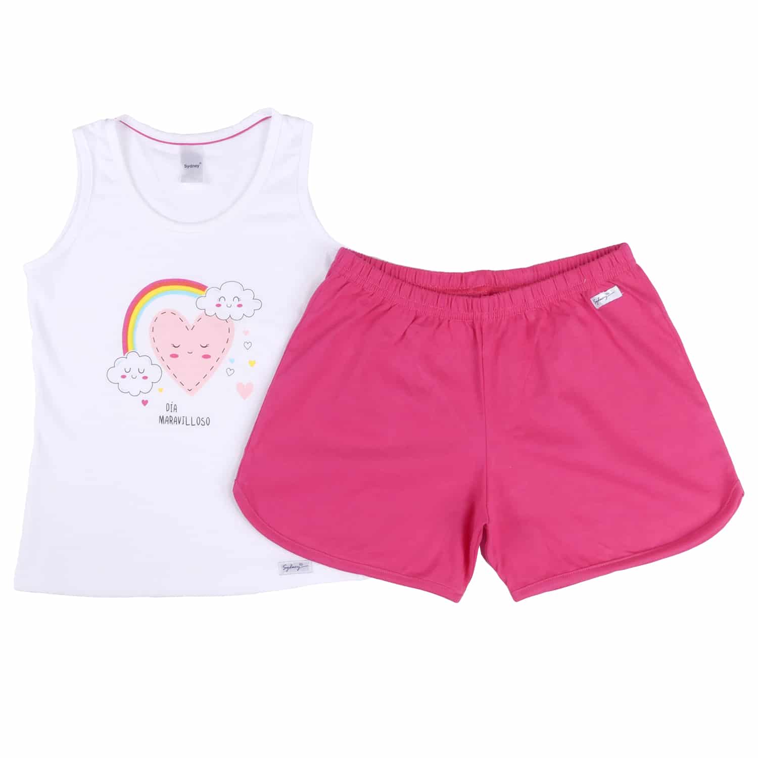 Conjunto Estampado sin Mangas.