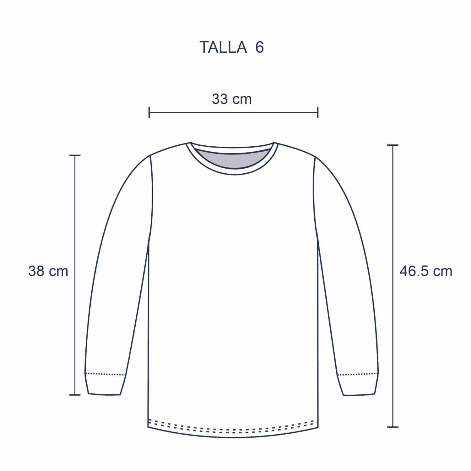 Polo Manga Larga Unisex para Media Estación