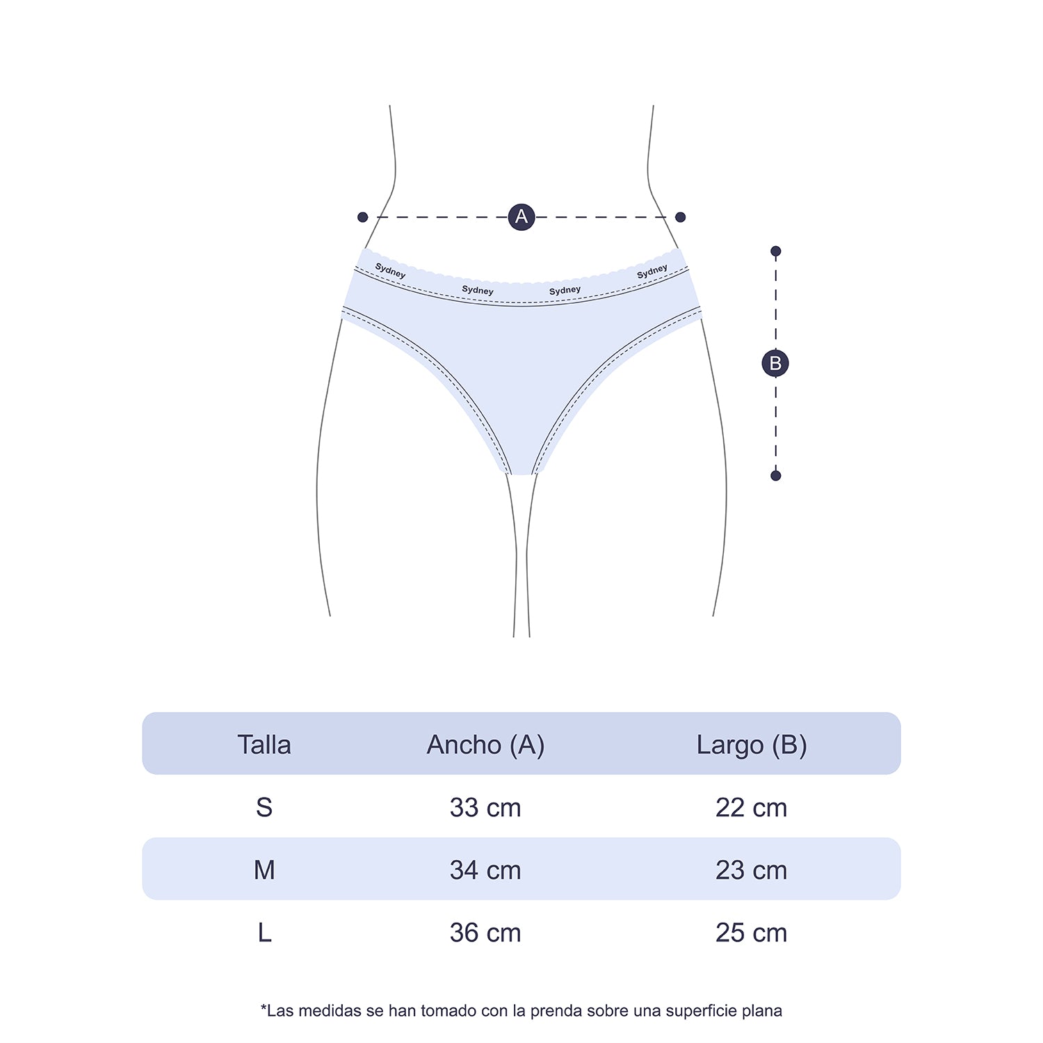 Bikini Dama Wave – Pack x3
