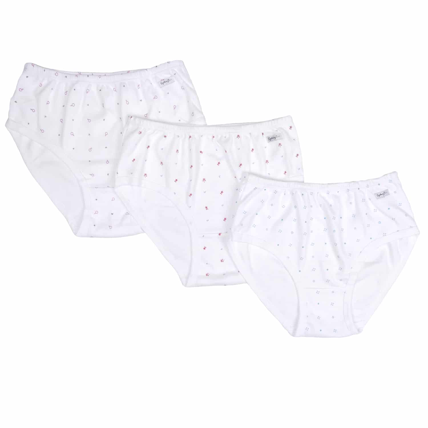 Trusa Agamuzada Estampada T-S - Pack x3