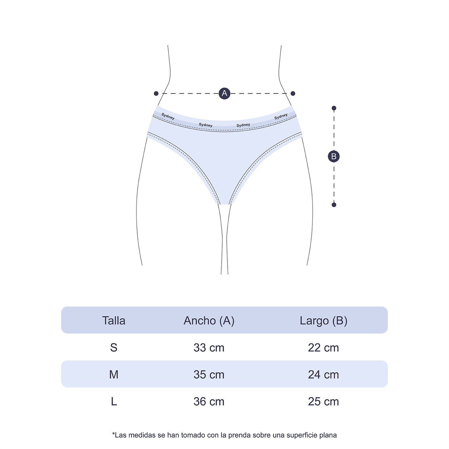 Bikini para Dama Line Licrado – Pack x3
