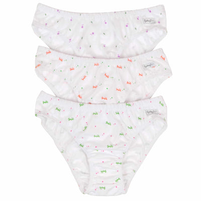 Bikini para Dama Clásico Estampado T-S - Pack x3