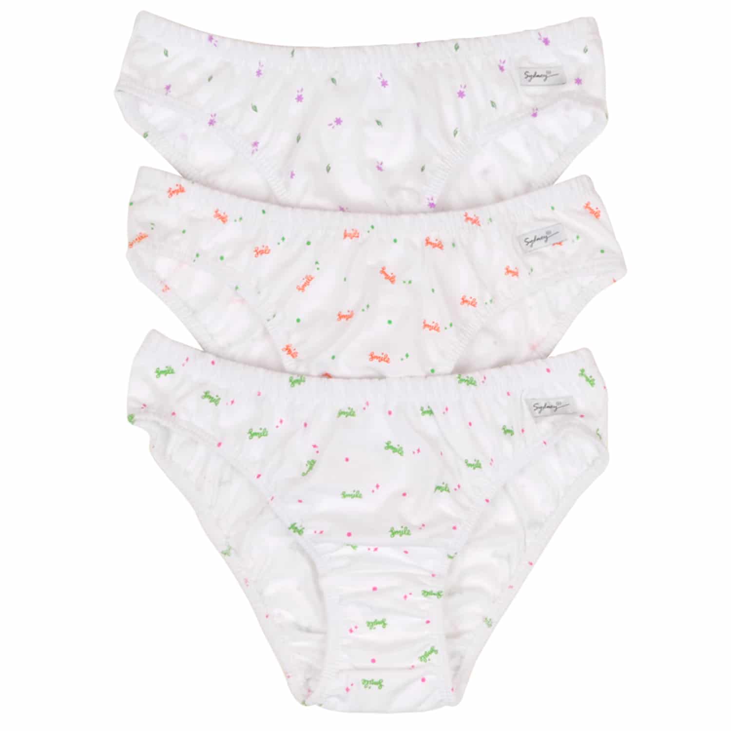 Bikini para Dama Clásico Estampado T-S - Pack x3