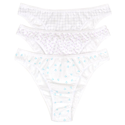Bikini para Dama Moderno Estampado T-XL – Pack x3