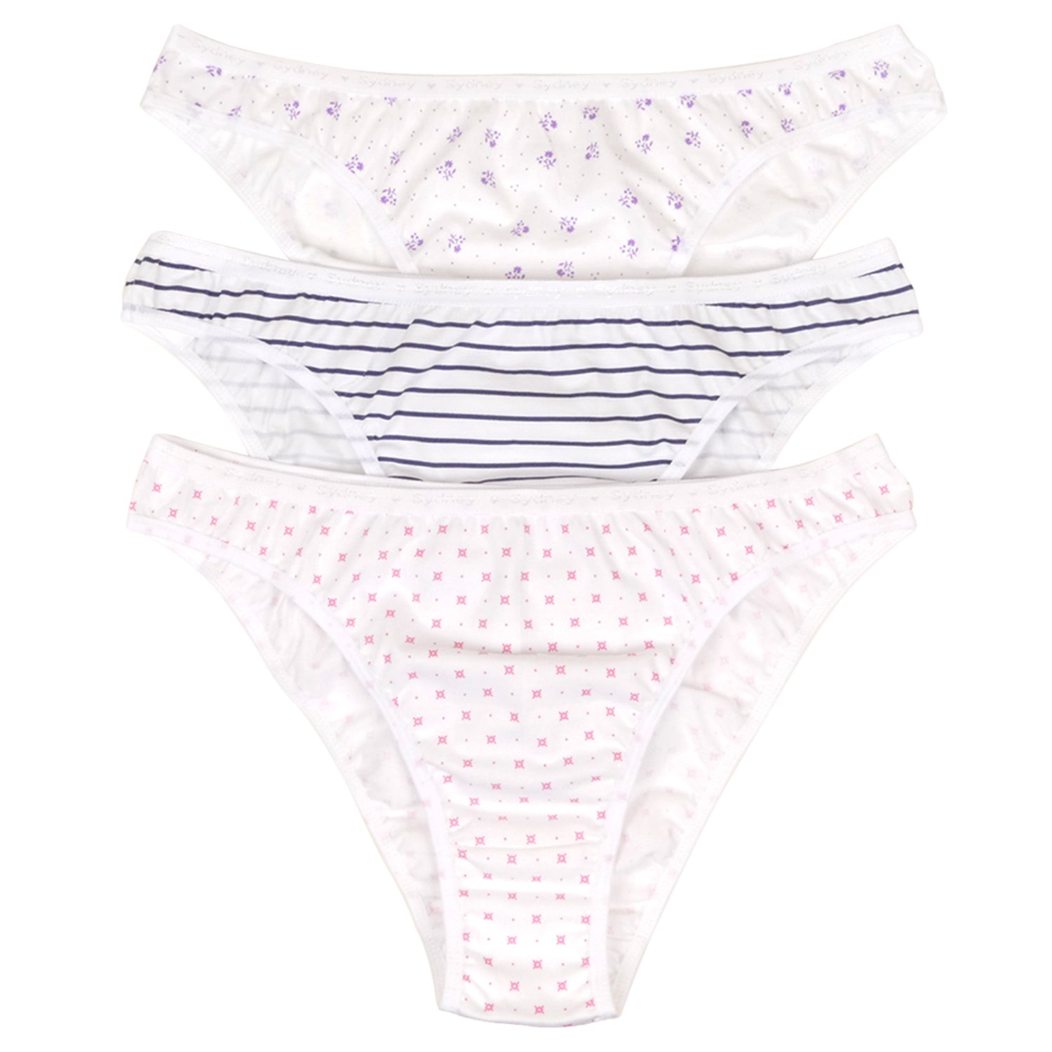 Bikini para Dama Moderno Estampado T-XL – Pack x3