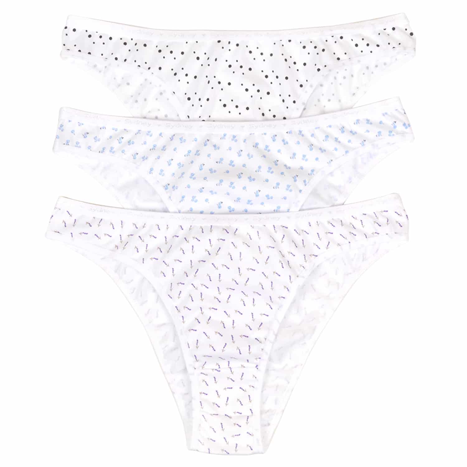 Bikini Dama Estampado T-L - Pack x3