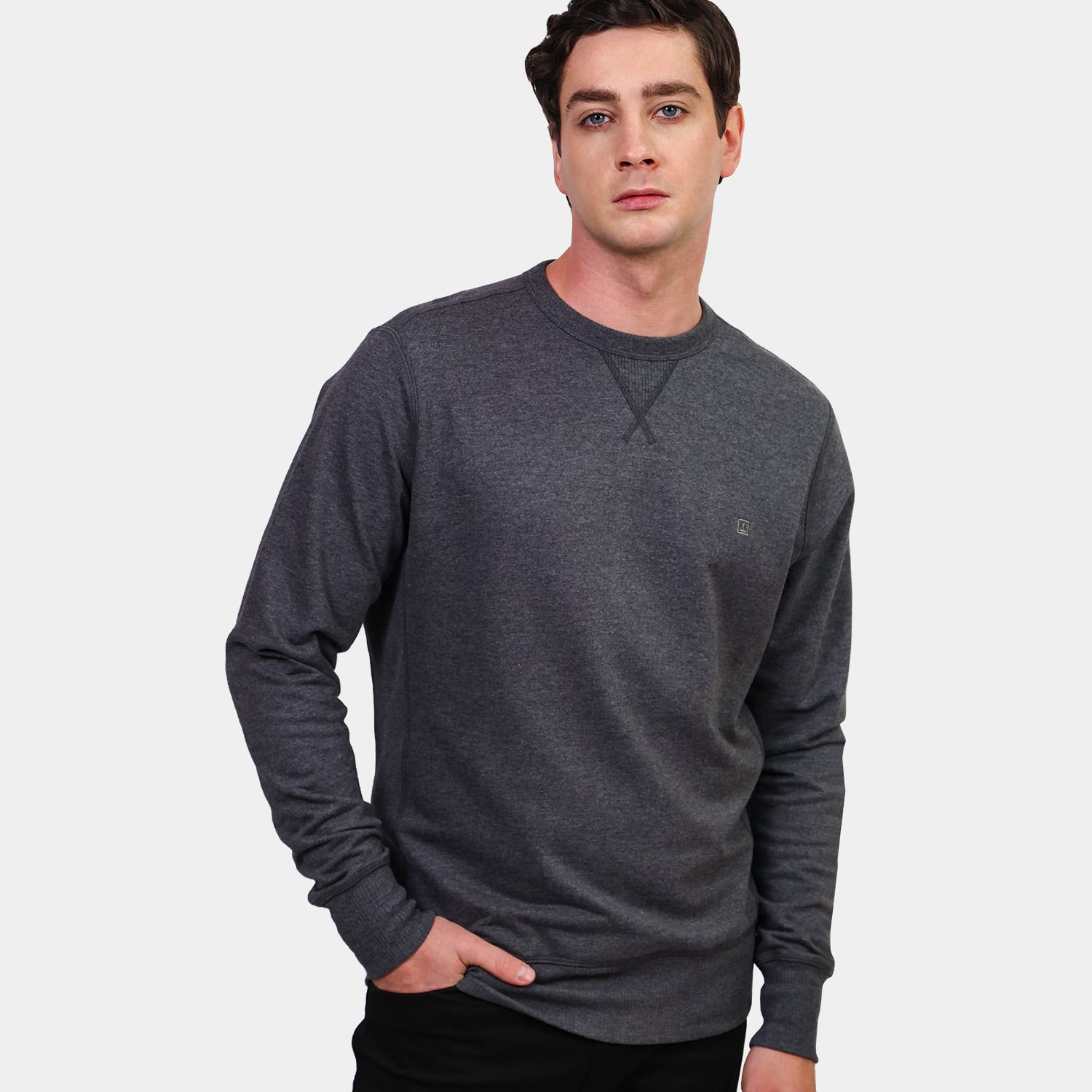 Polera M/L Textured para Hombre