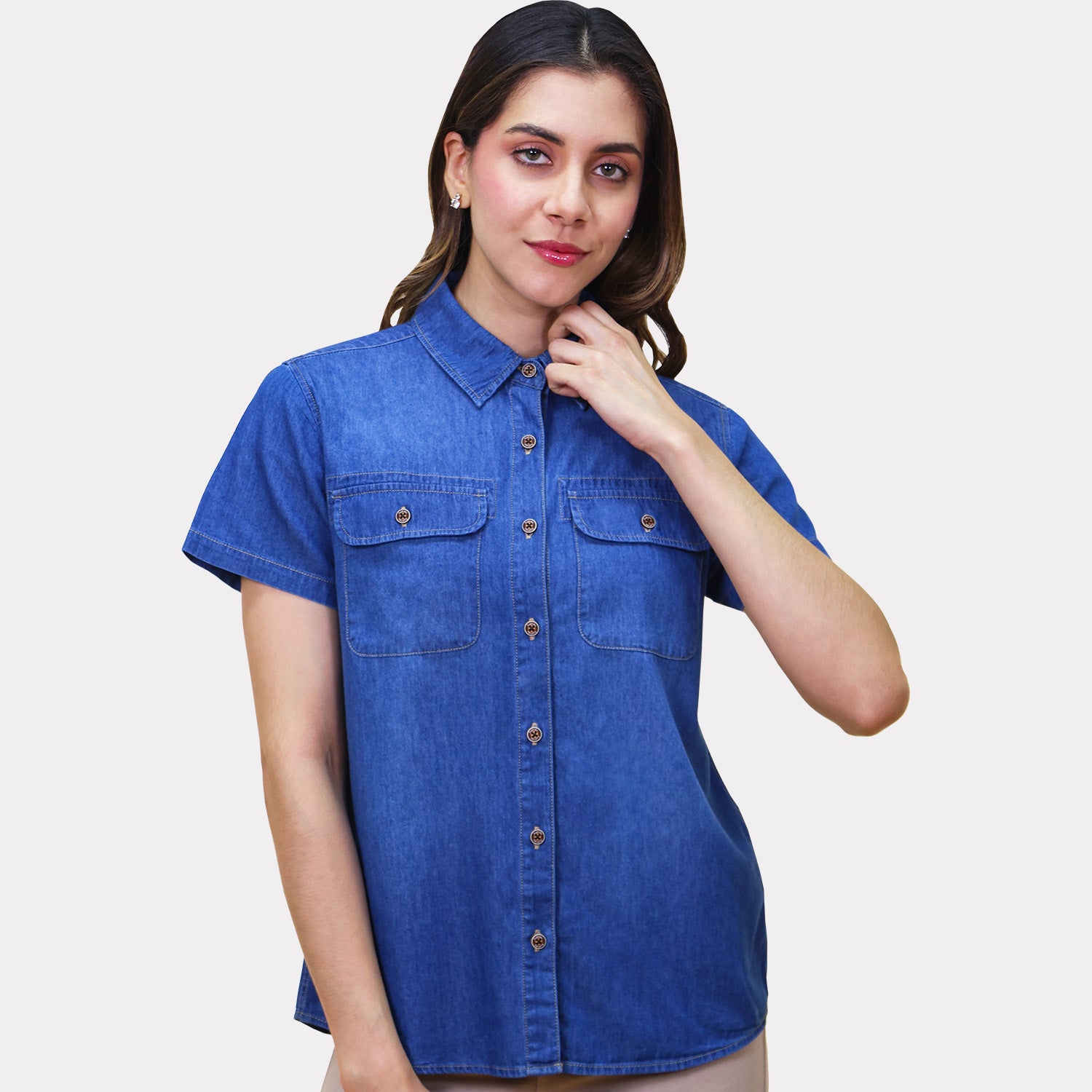 Blusa para Dama Denim