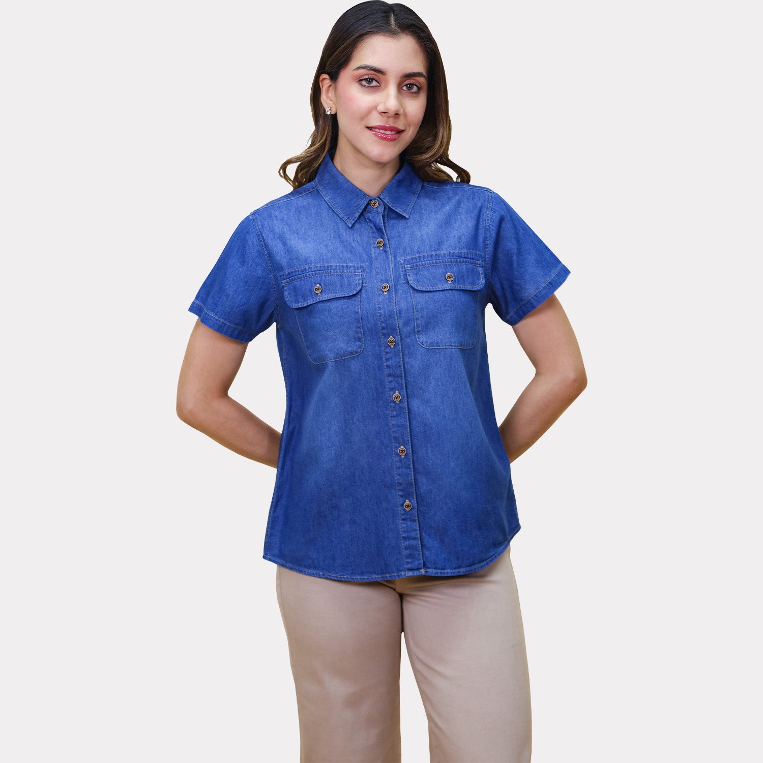 Blusa para Dama Denim