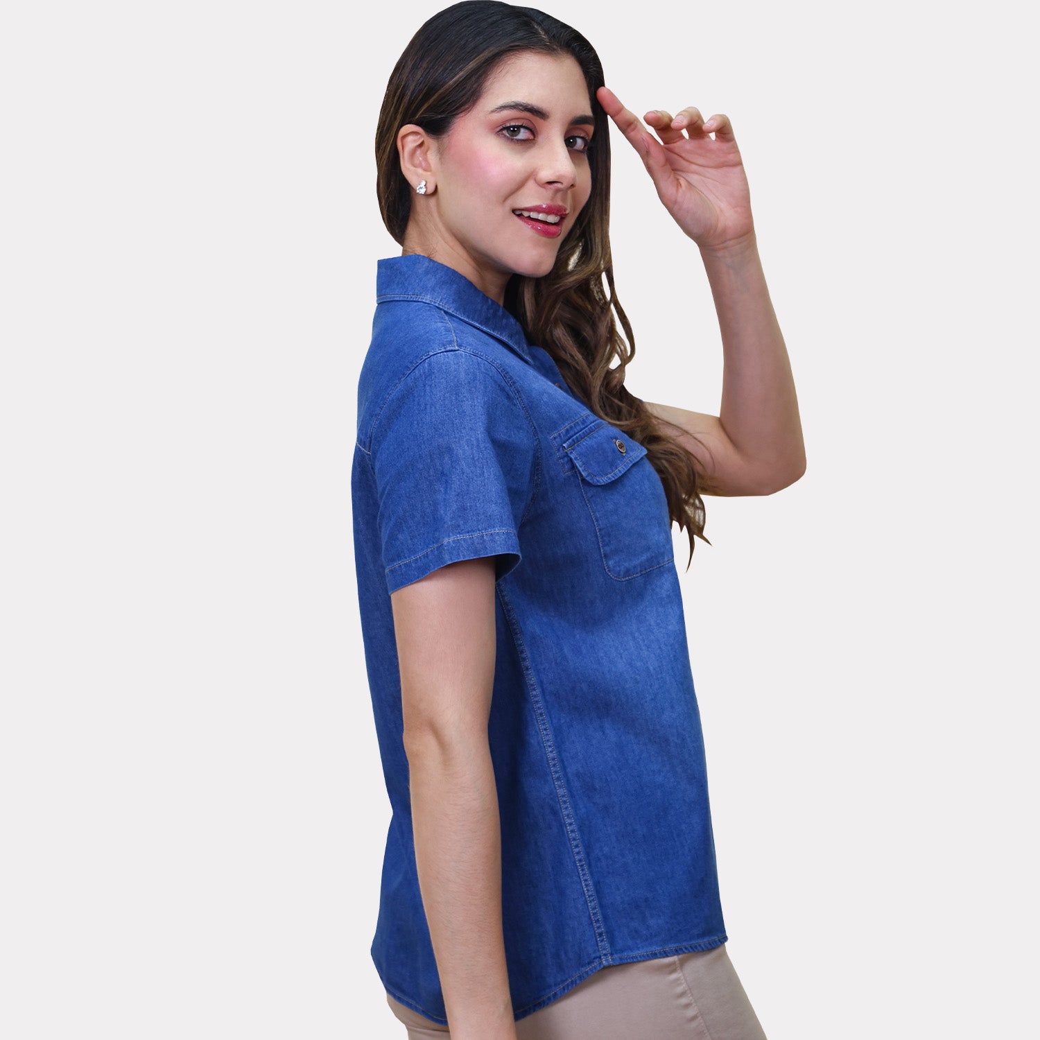 Blusa para Dama Denim