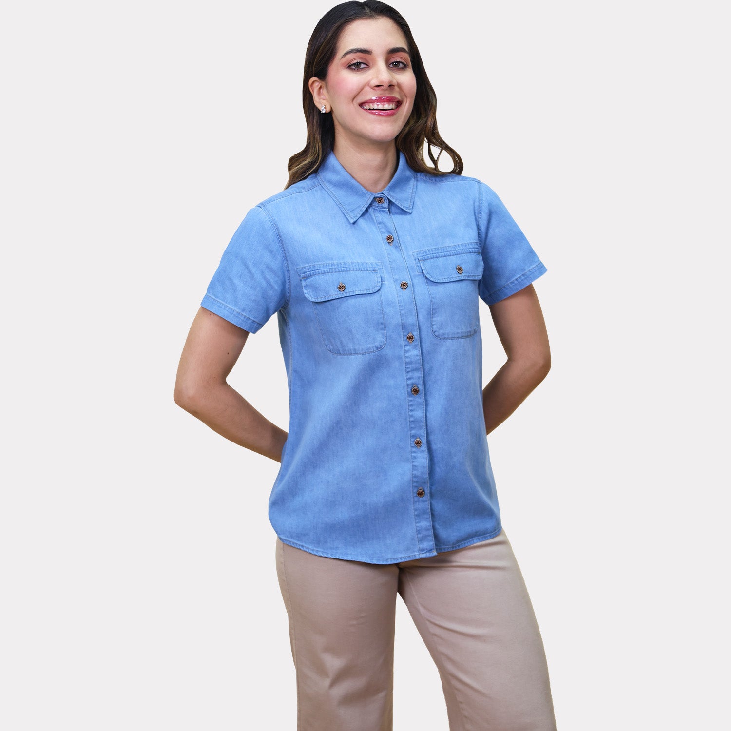 Blusa para Dama Denim