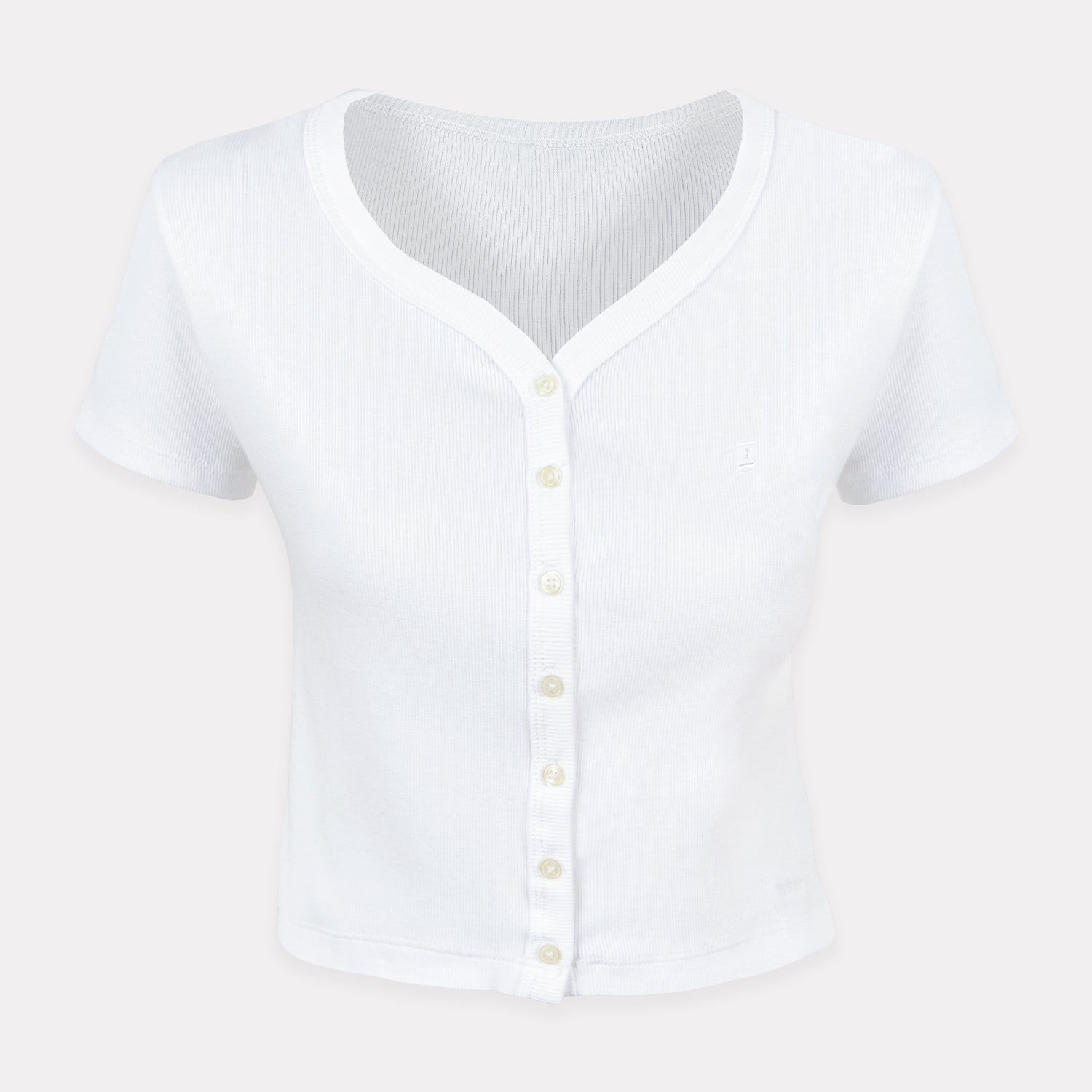 Polo con Botones para Dama - Colección Acanalada