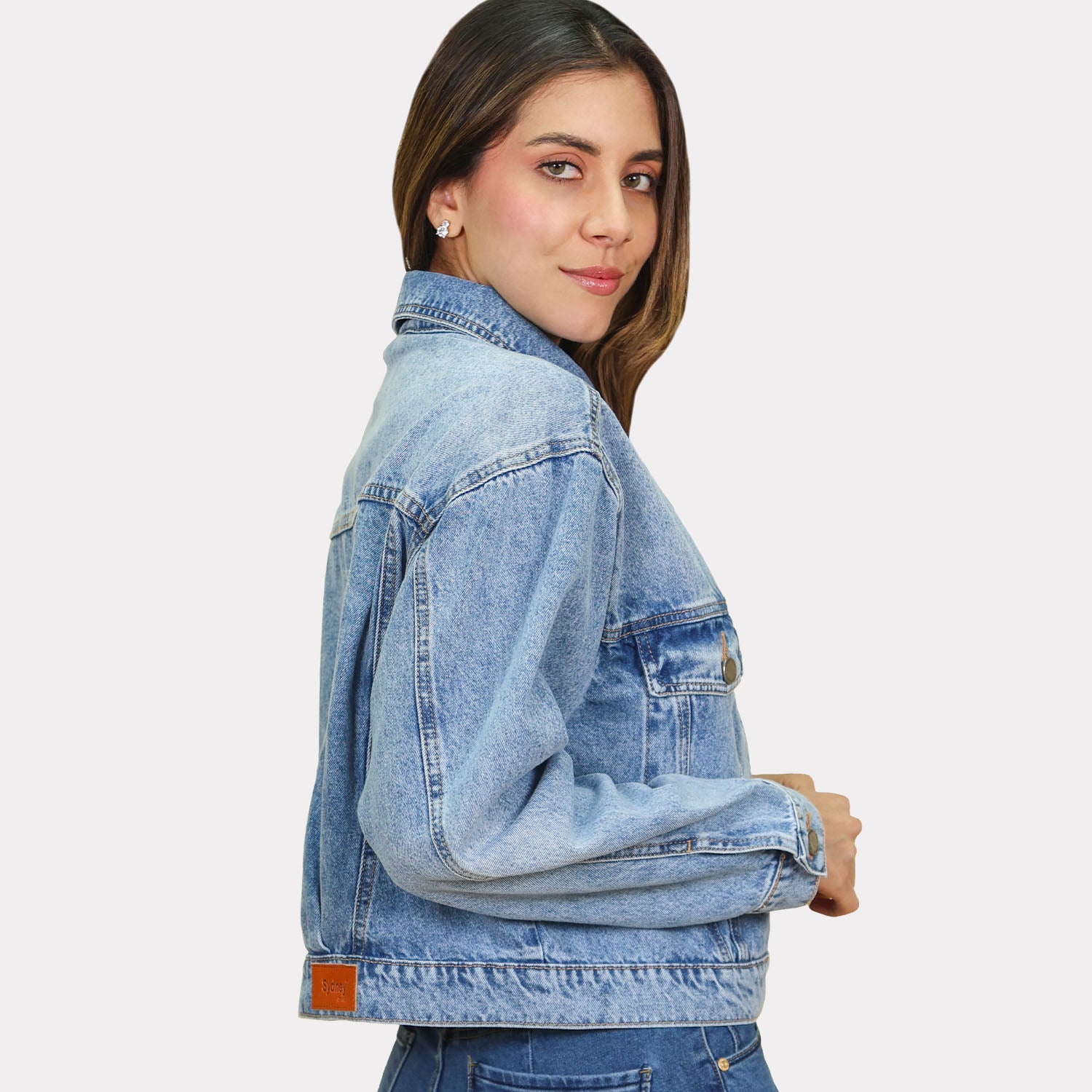 Casaca para Dama Denim - Oversize