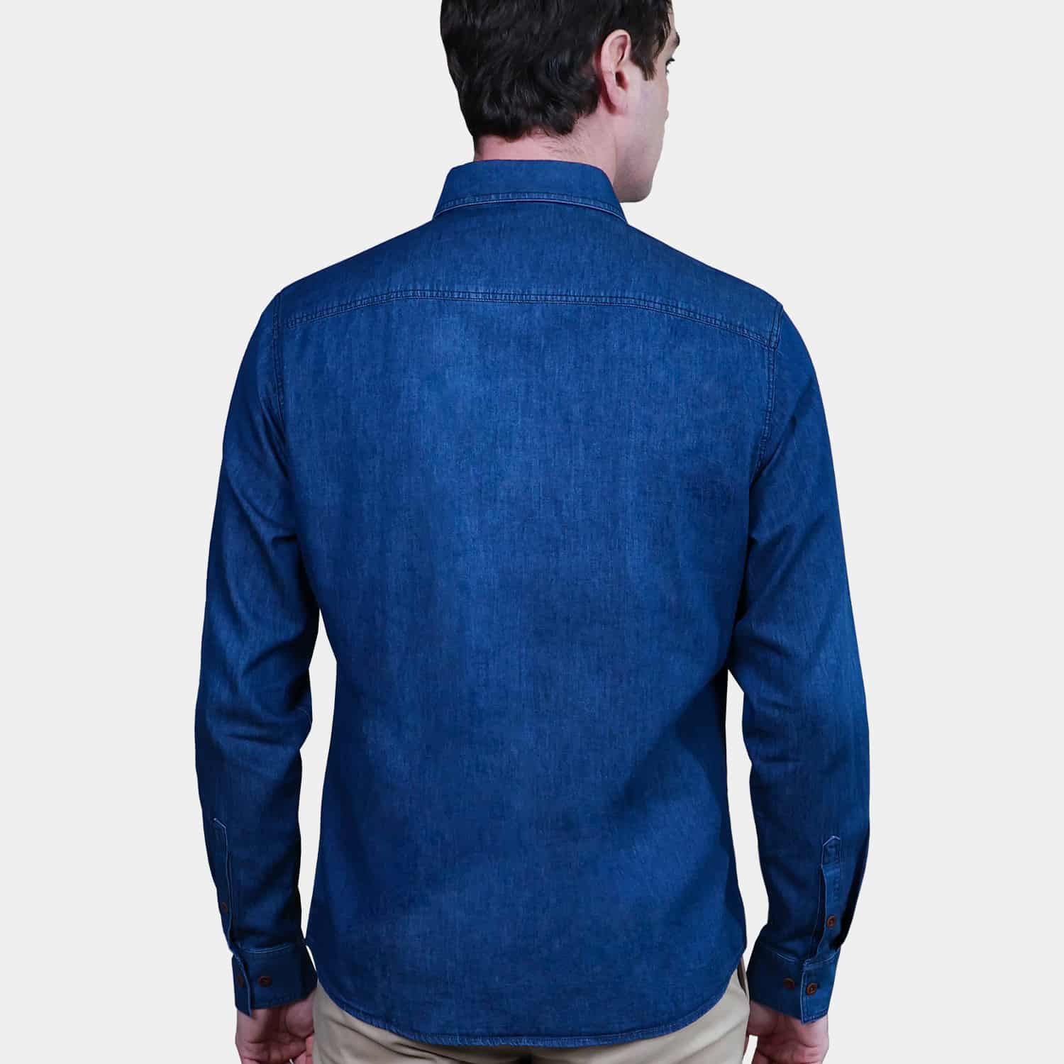 Camisa Jeans Cawboy para Hombre