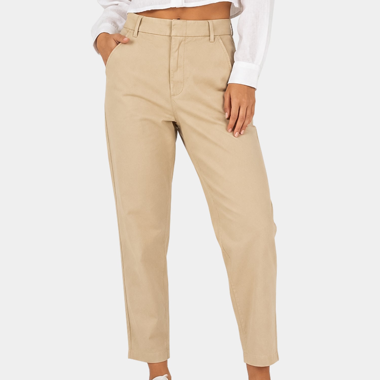 Pantalón para Dama Mom Fit Drill