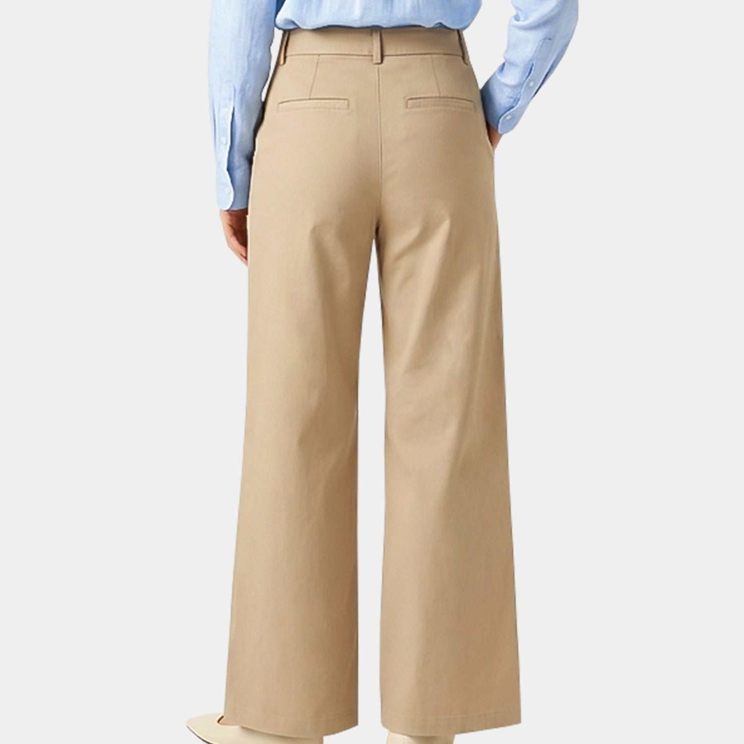 Pantalón para Dama Wide Leg Drill