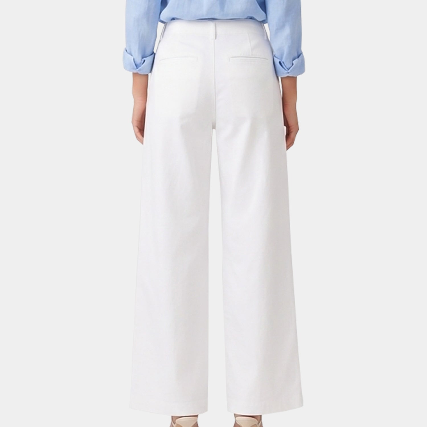 Pantalón para Dama Wide Leg Drill