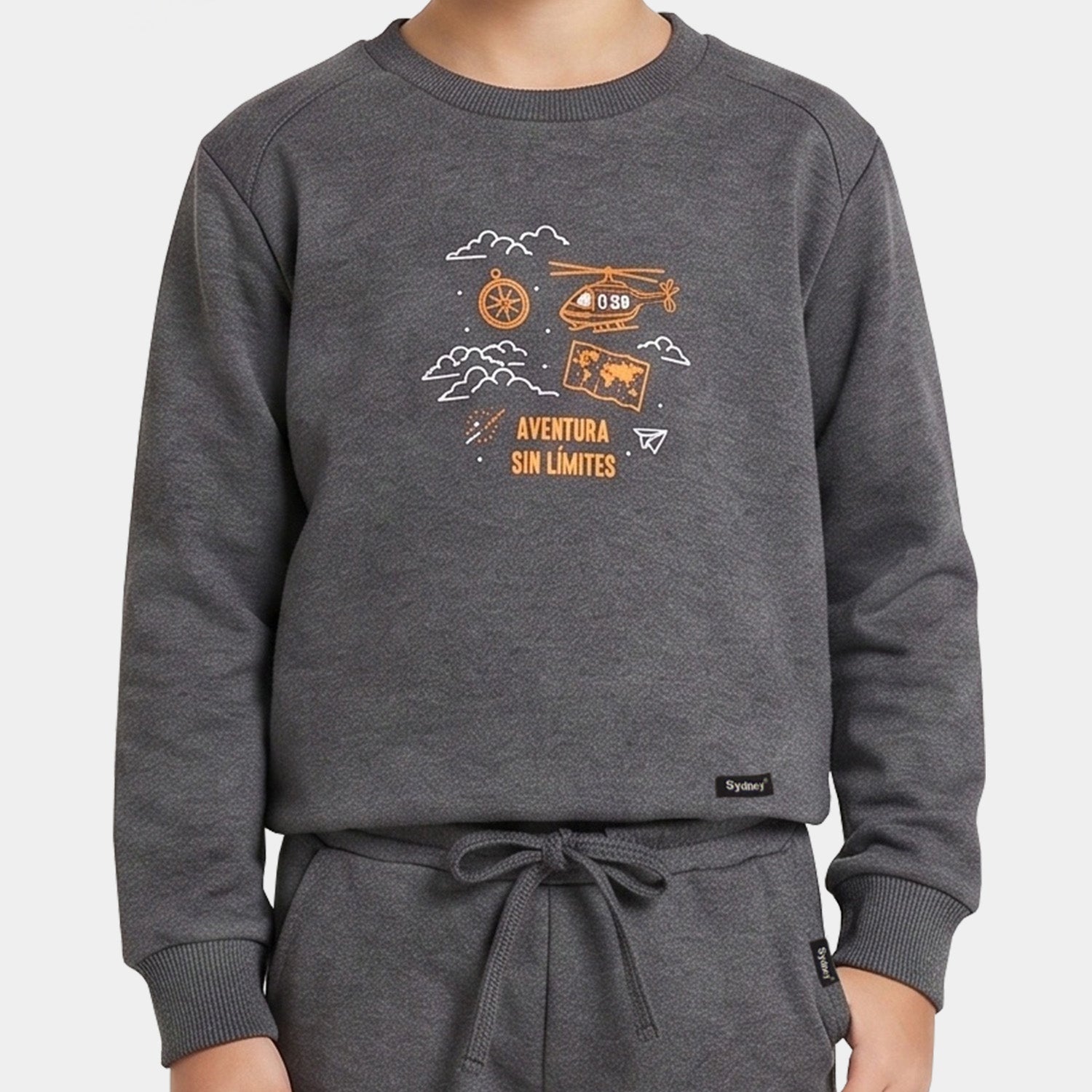 Polera para Niños Estampada de Media Estación