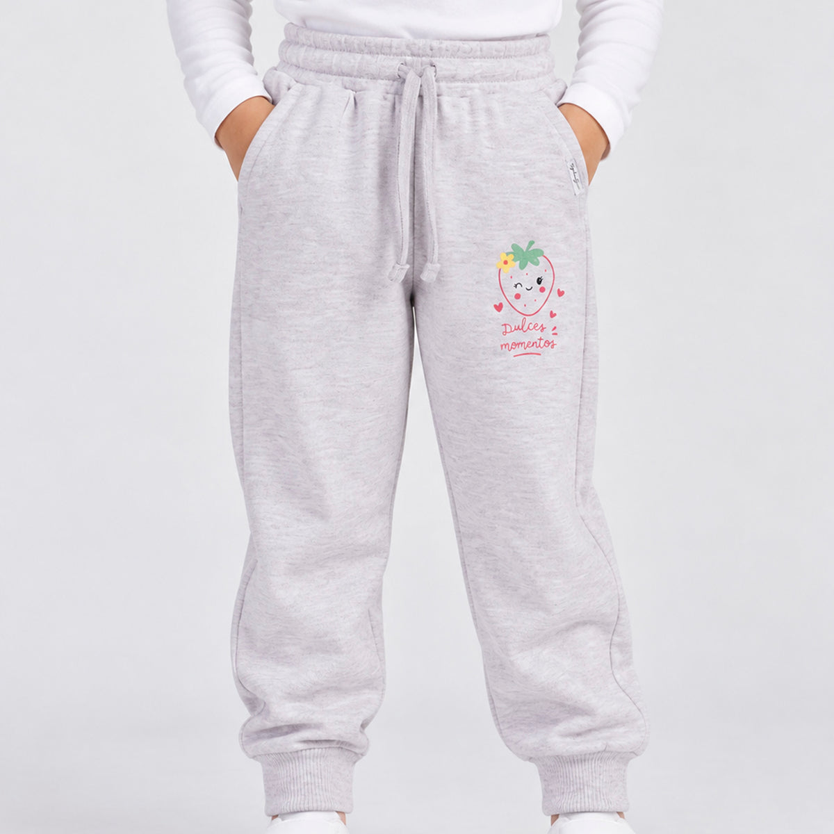 Jogger para Niñas estampados de Media Estación
