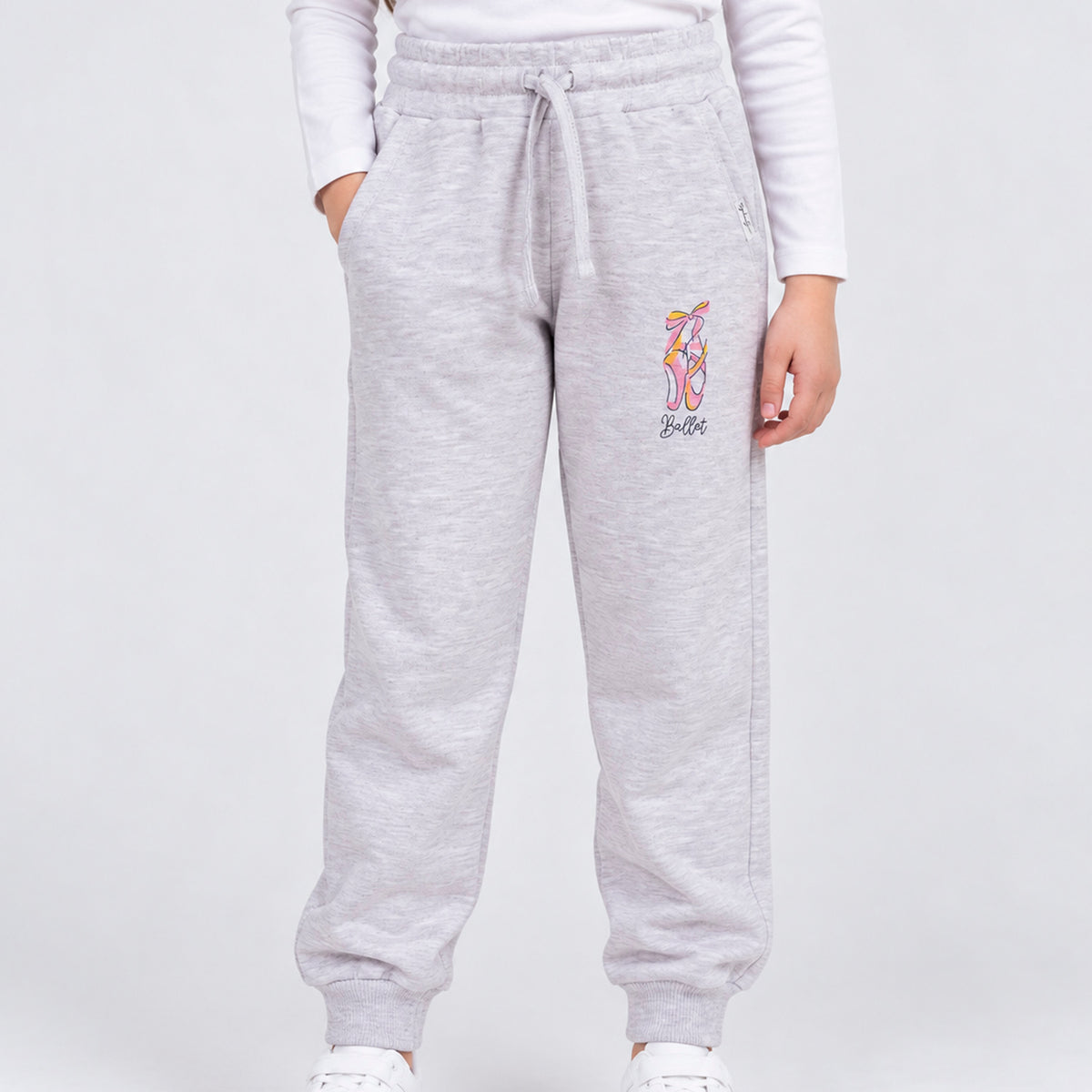 Jogger para Niñas estampados de Media Estación
