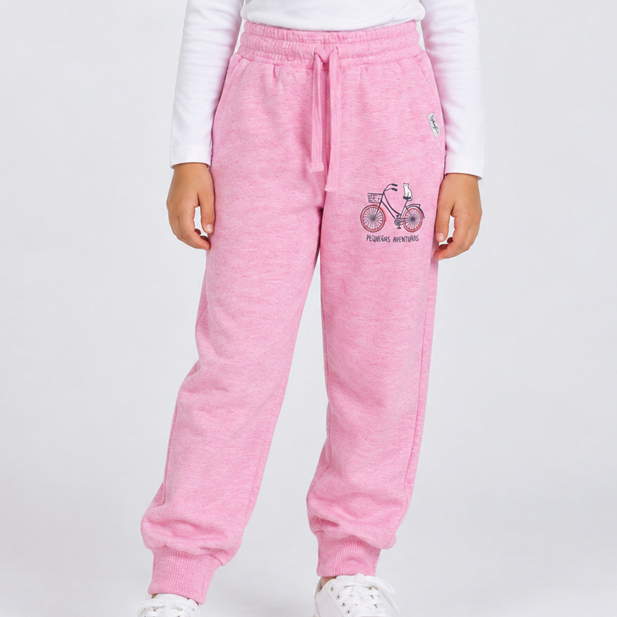 Jogger para Niñas estampados de Media Estación