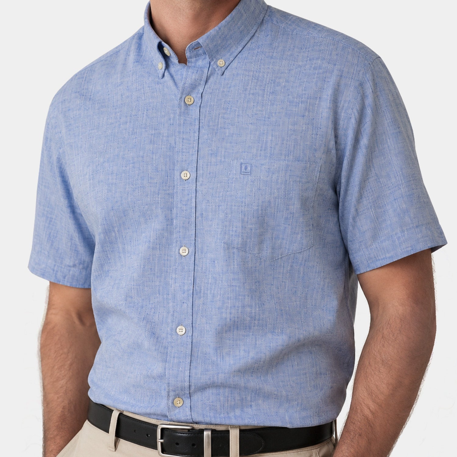 Camisa Jeans Lino para Hombre
