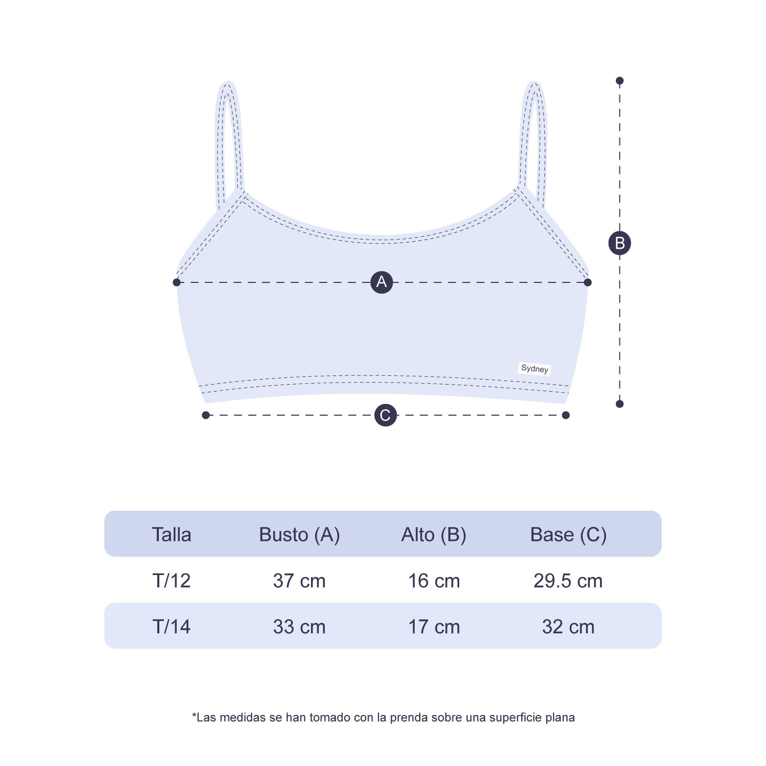 Formador para Niñas Tira Regulable – Pack x3