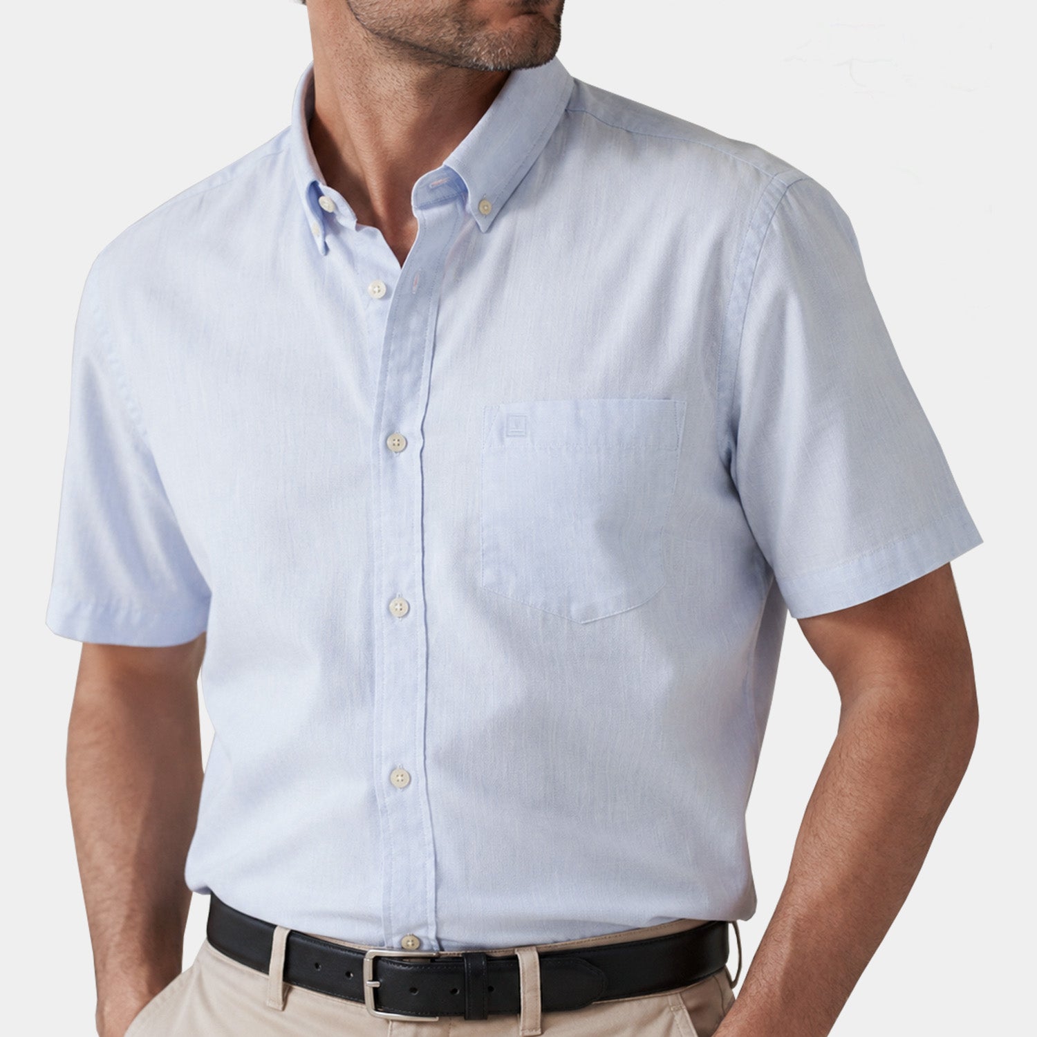 Camisa Jeans Lino para Hombre