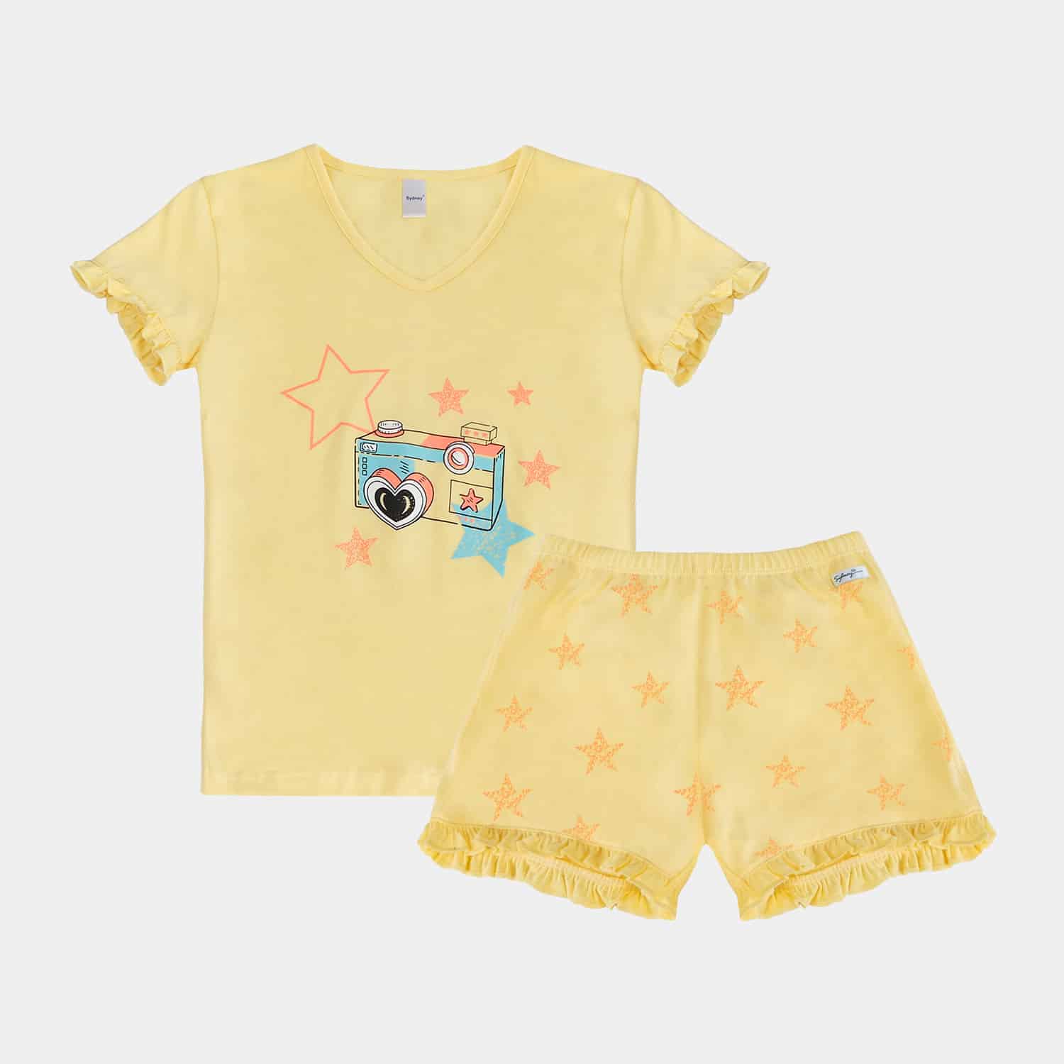 Conjunto Estampado para Verano Niñas