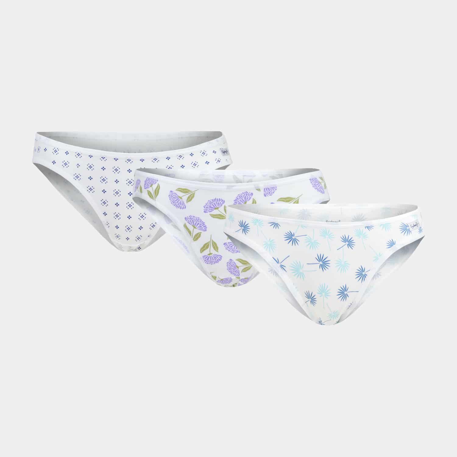 Bikini para Dama Moderno Estampado T-S - M Pack x3