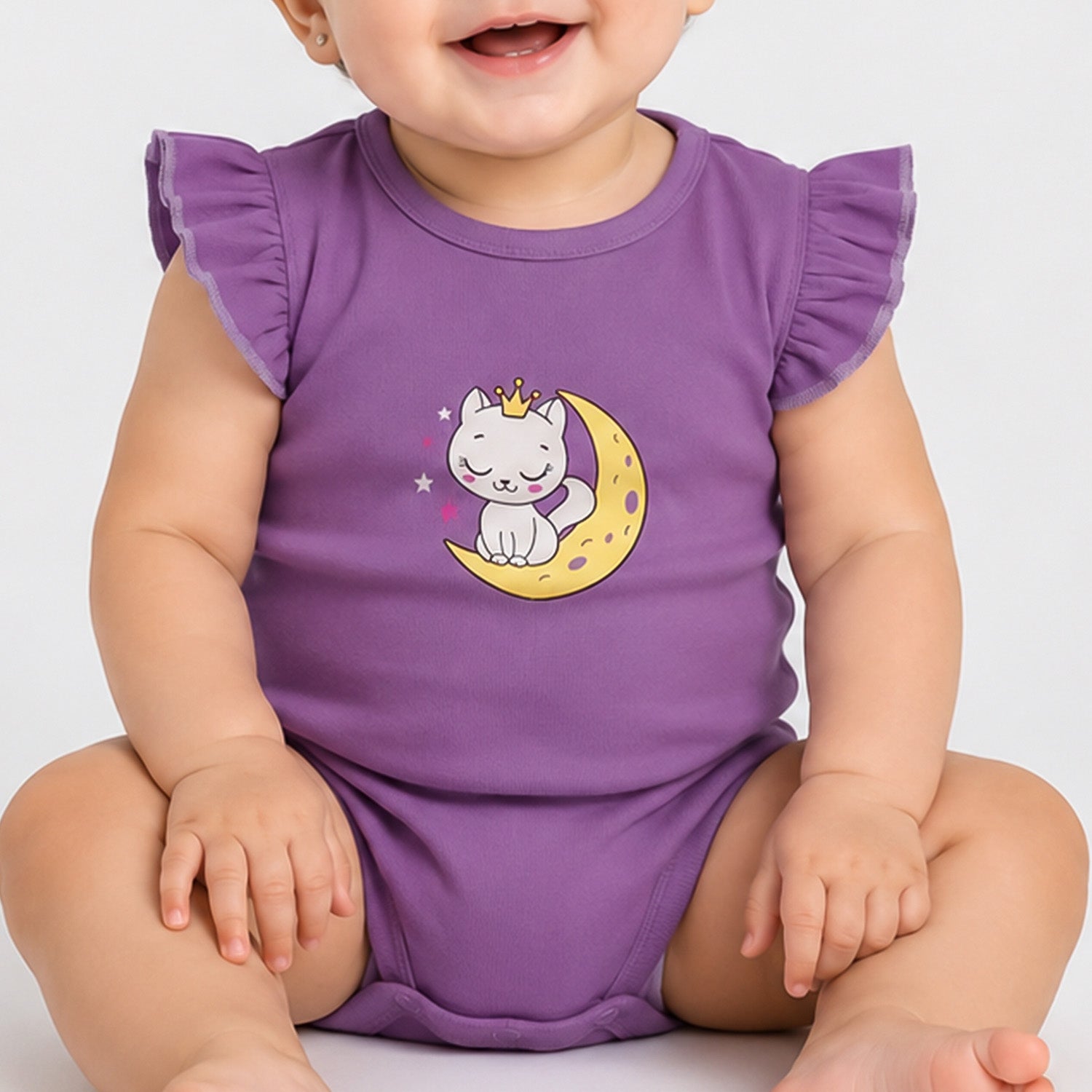 Body con Diseños sin Mangas para Niñas Talla - 2
