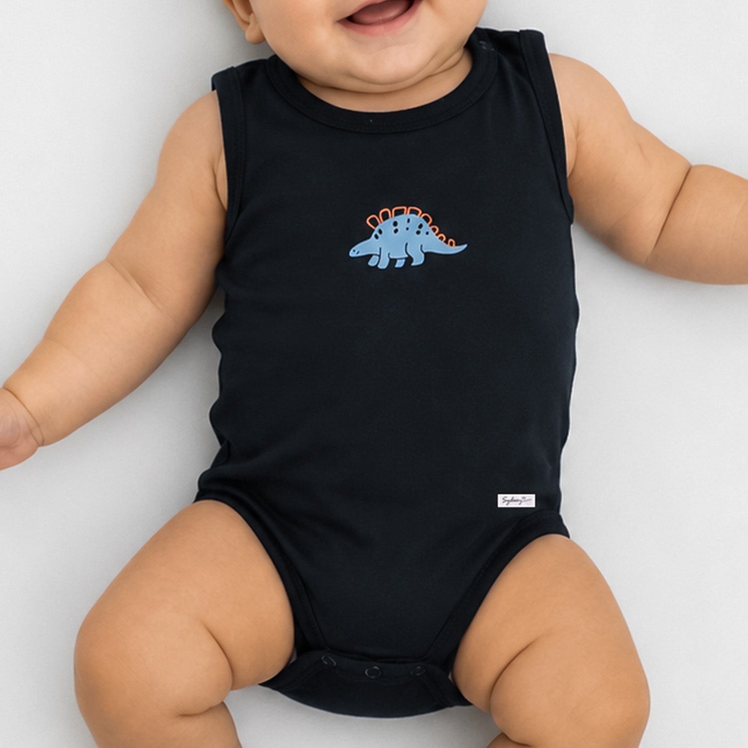 Body con Diseños sin Mangas para Niños Talla - 1