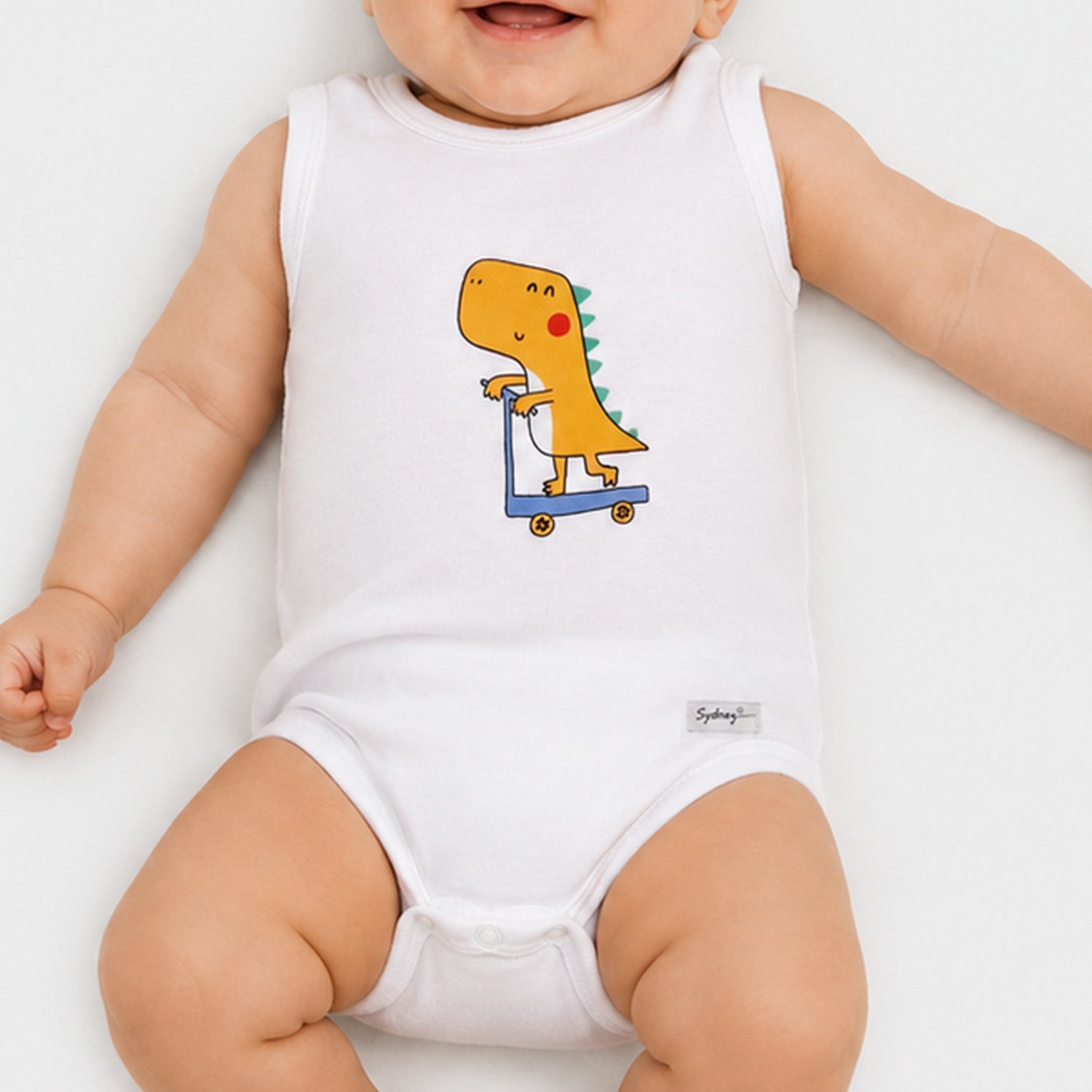 Body con Diseños sin Mangas para Niños Talla - 1