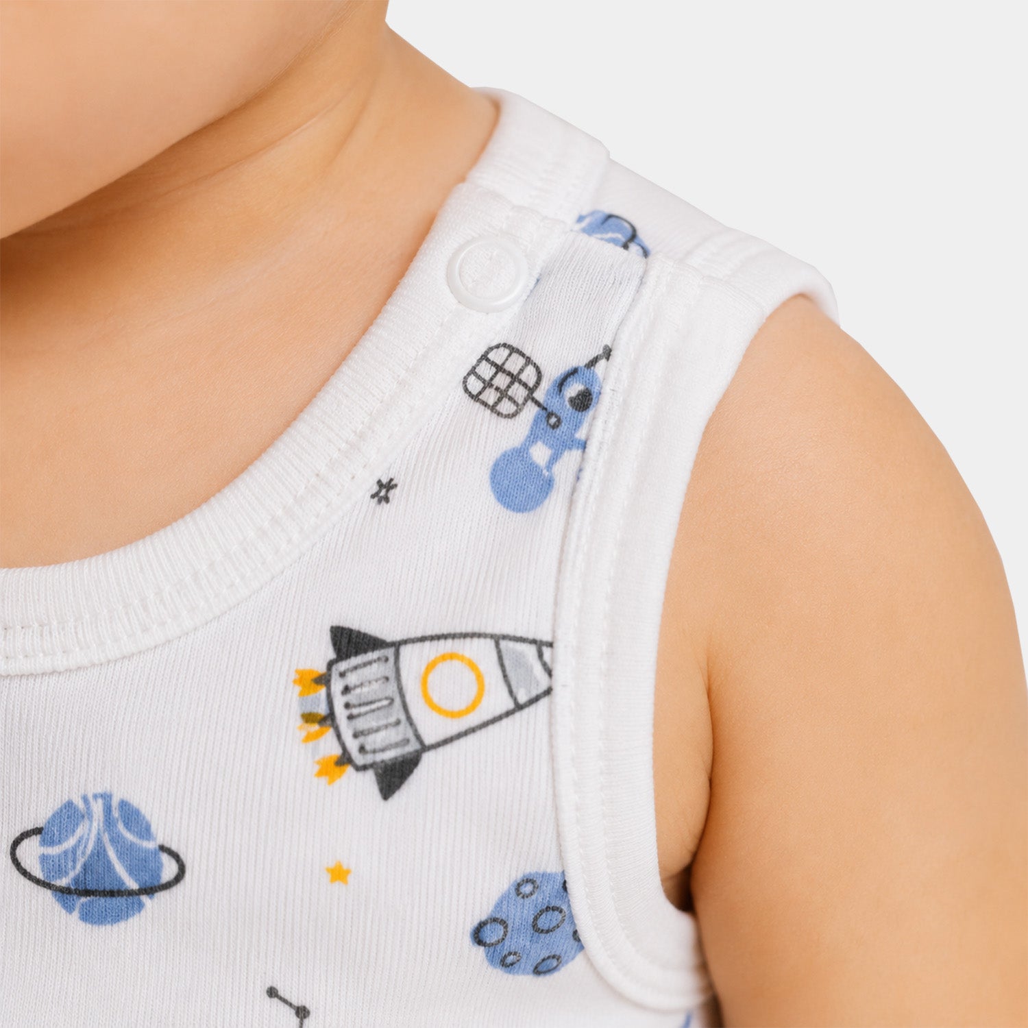 Body con Diseños sin Mangas para Niños Talla - 2