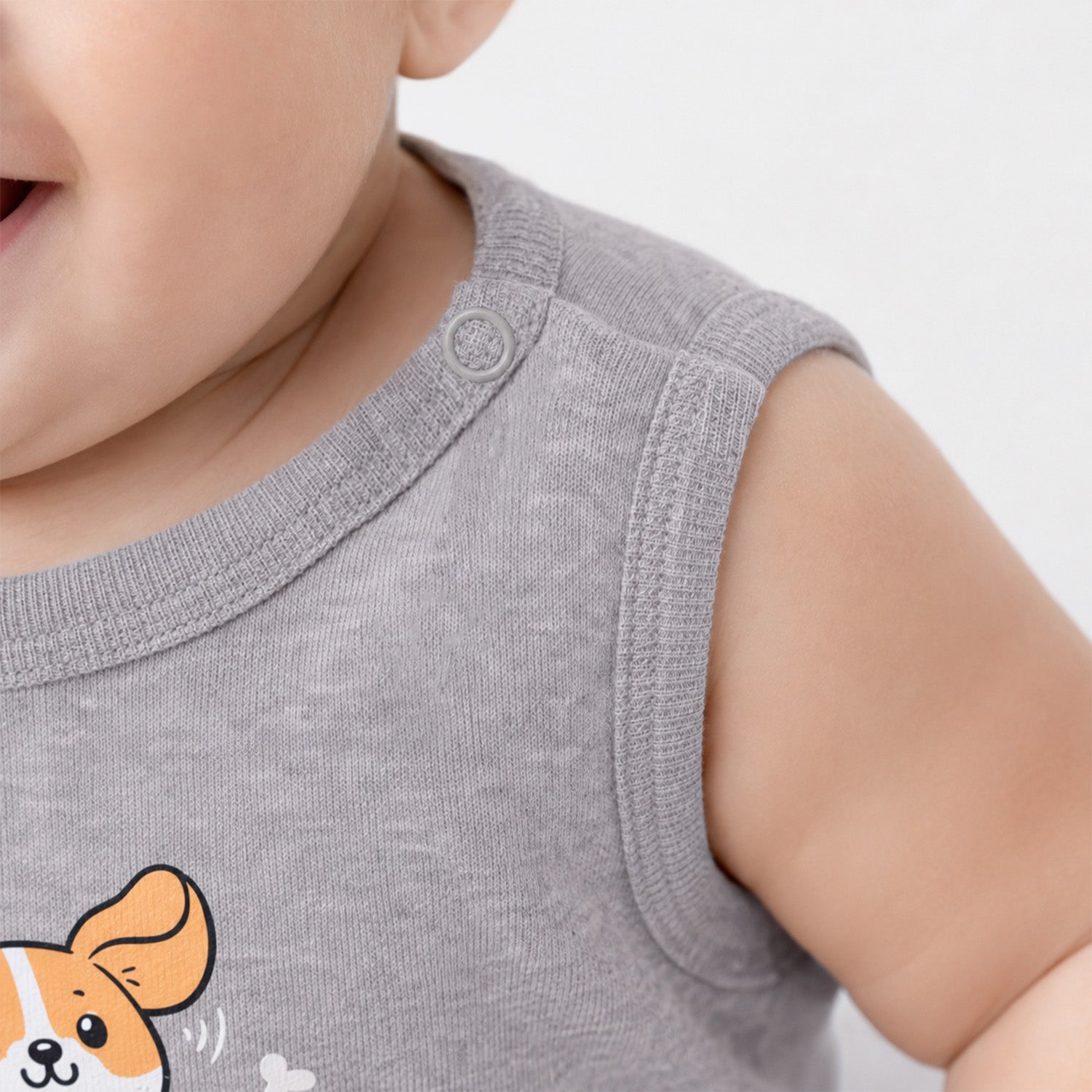 Body con Diseños sin Mangas para Niños Talla - 1