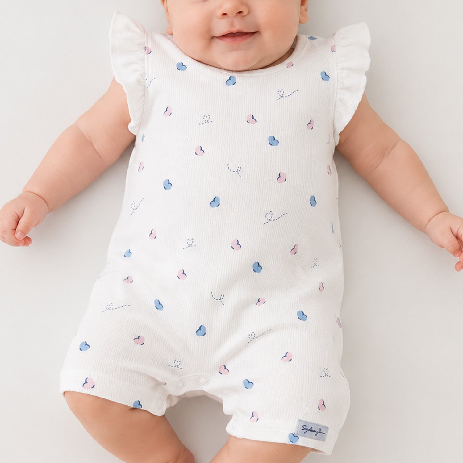 Enterizo para Niñas de Verano 3 - 6 Meses