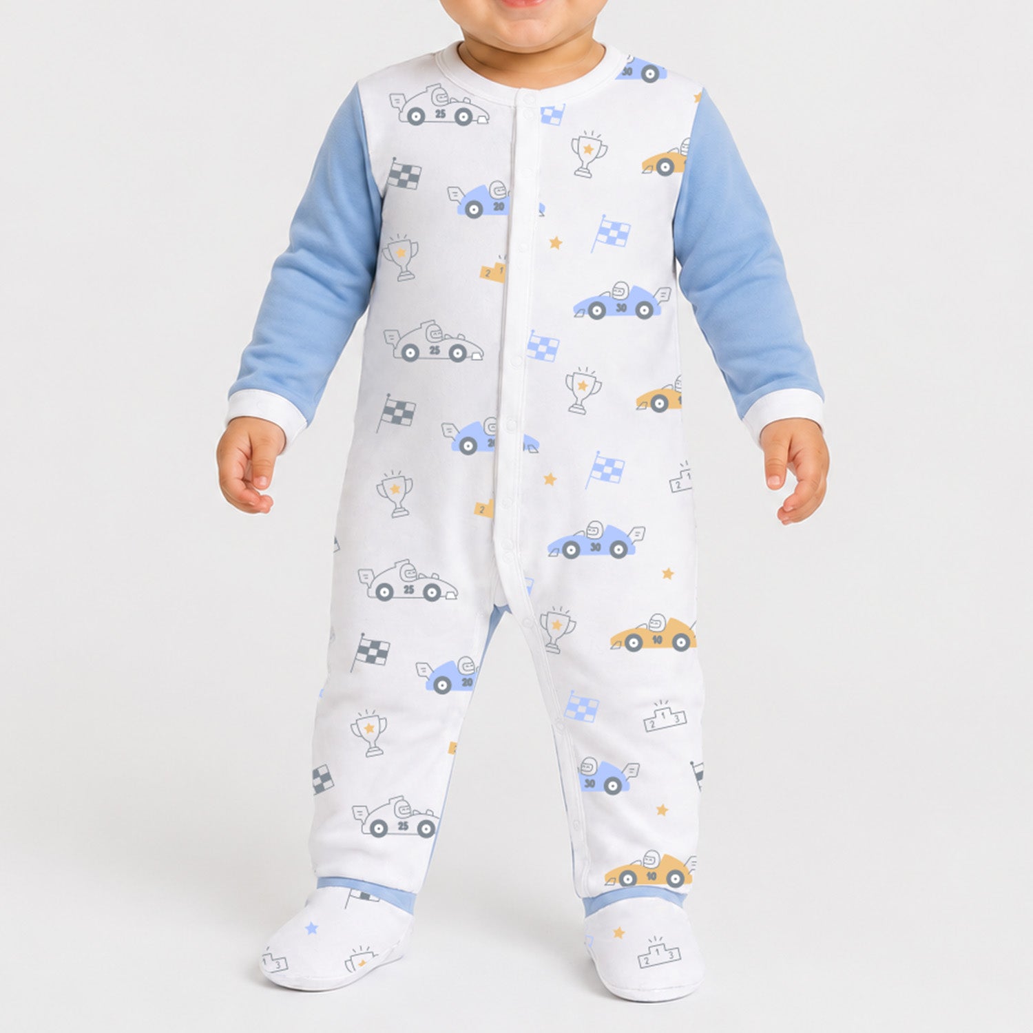 Enterizo Manga Larga con Diseño para Niños Talla - 3