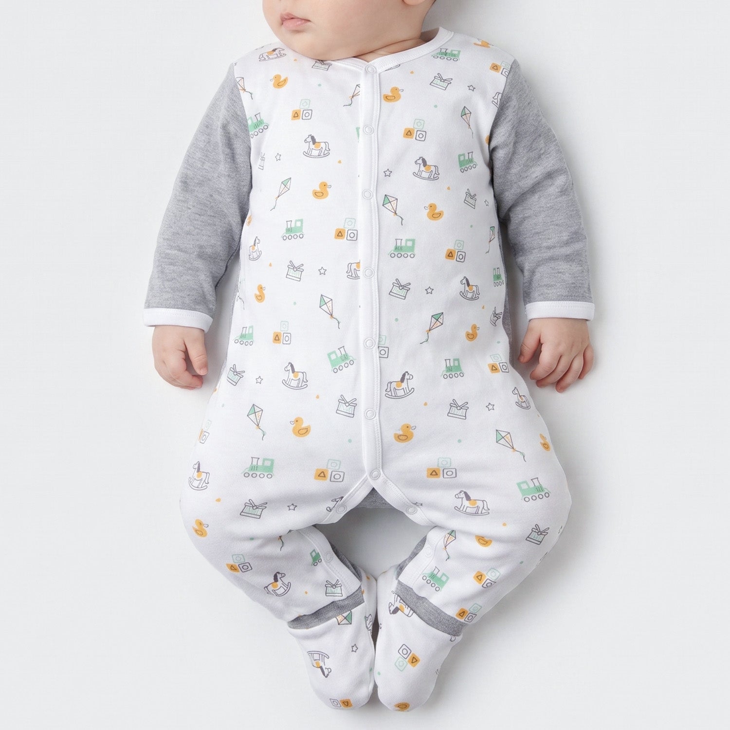 Enterizo Manga Larga con Diseño para Niños Talla - 1