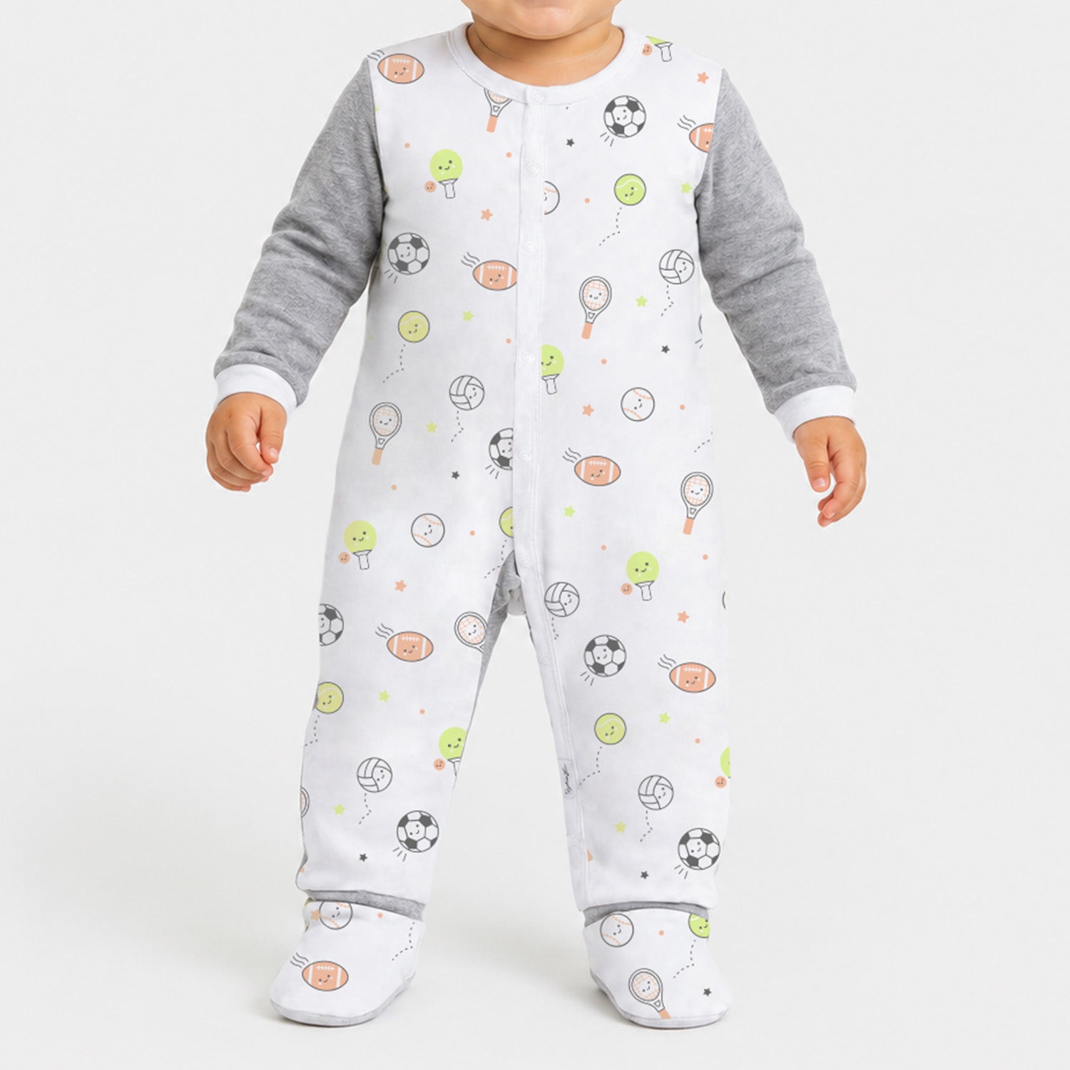 Enterizo Manga Larga con Diseño para Niños Talla - 3