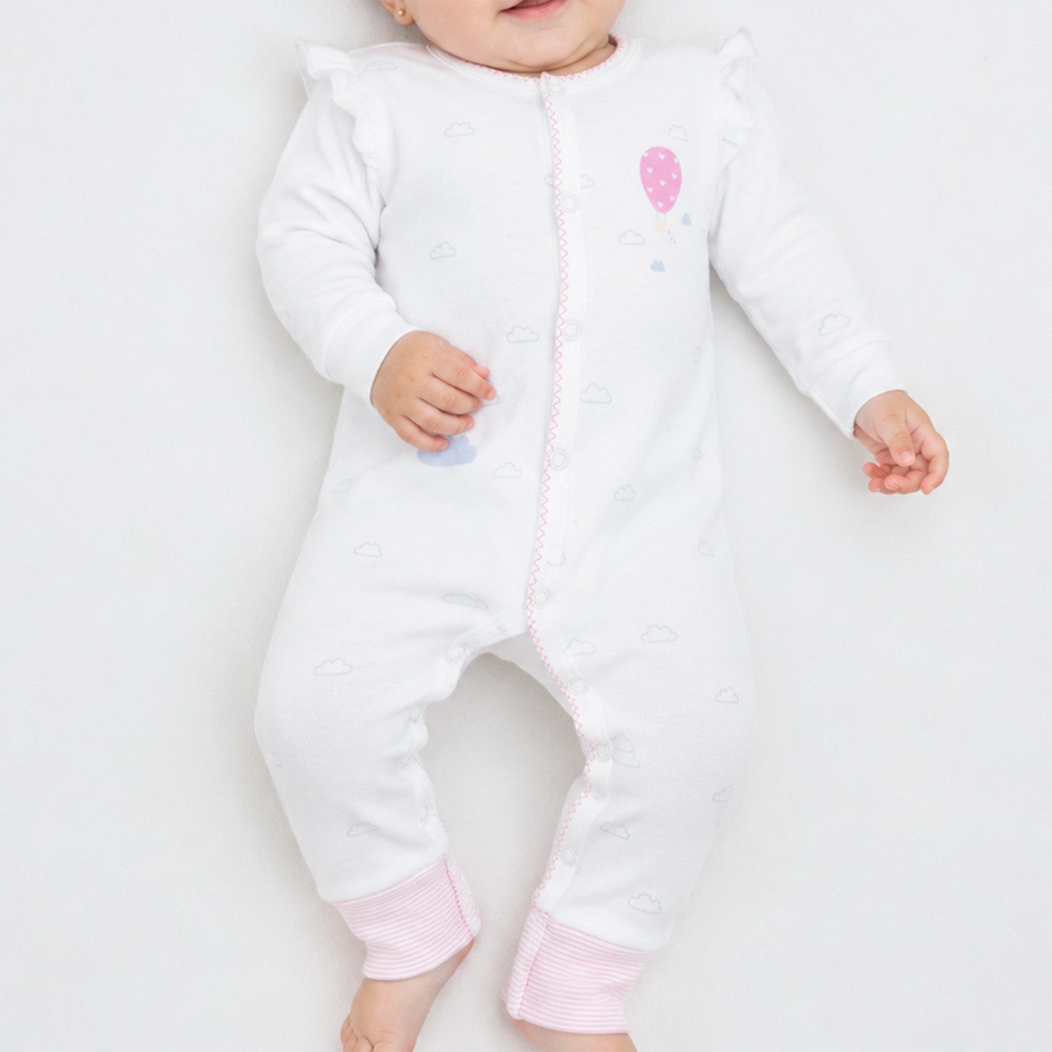 Enterizo Manga Larga con Diseño para Niñas Talla - 1