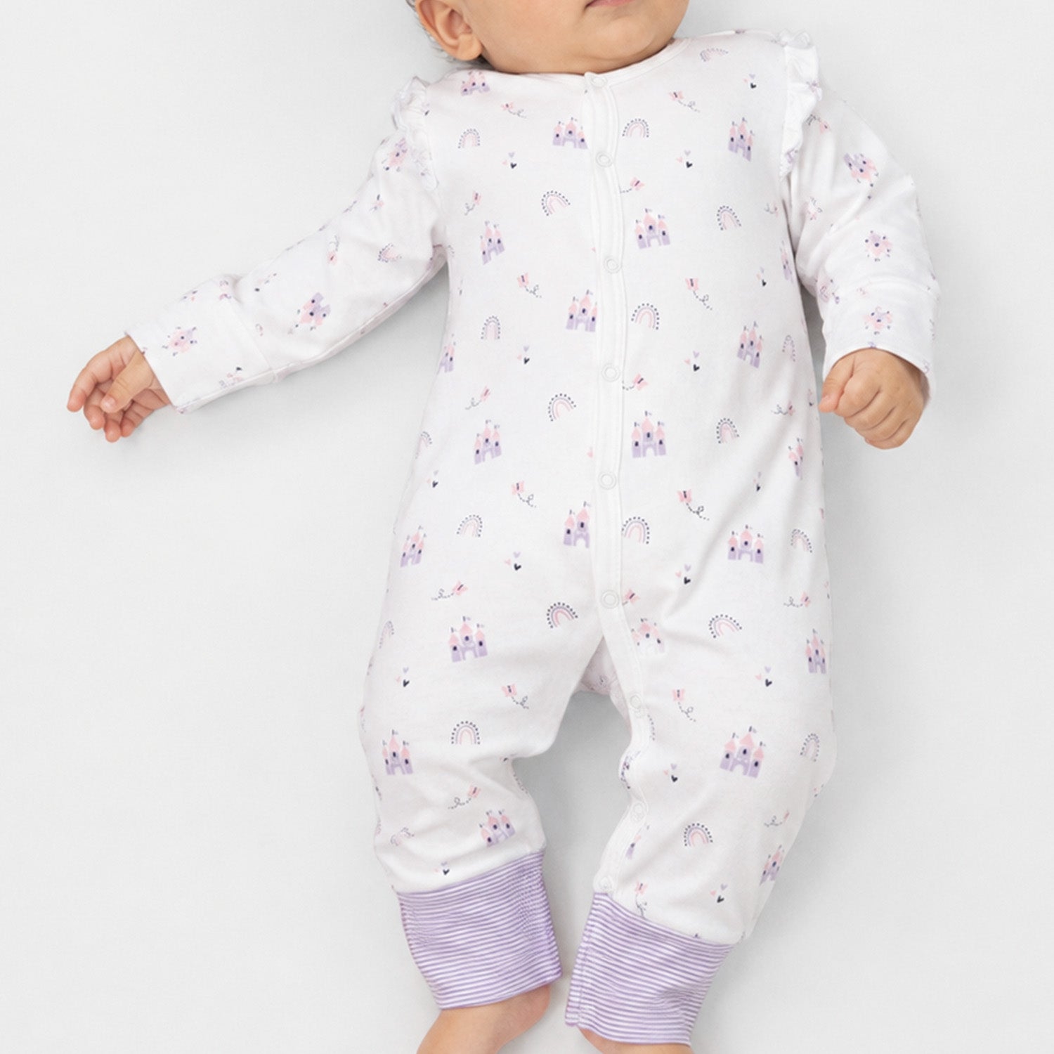 Enterizo Manga Larga con Diseño para Niñas Talla - 1