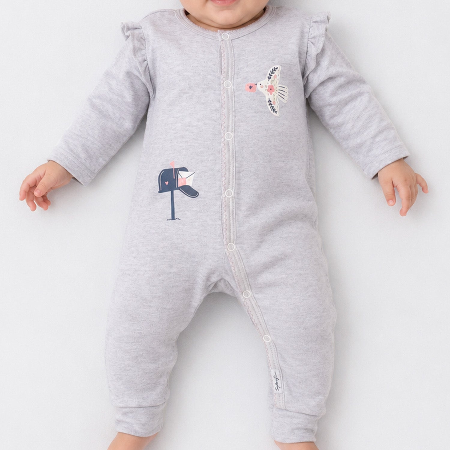 Enterizo Manga Larga con Diseño para Niñas Talla - 1