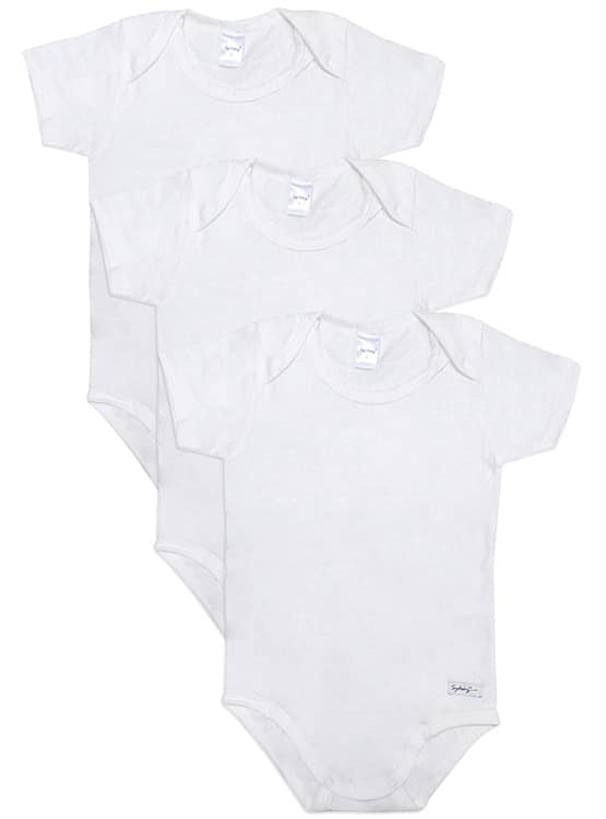 Body Manga Corta - Pack x3