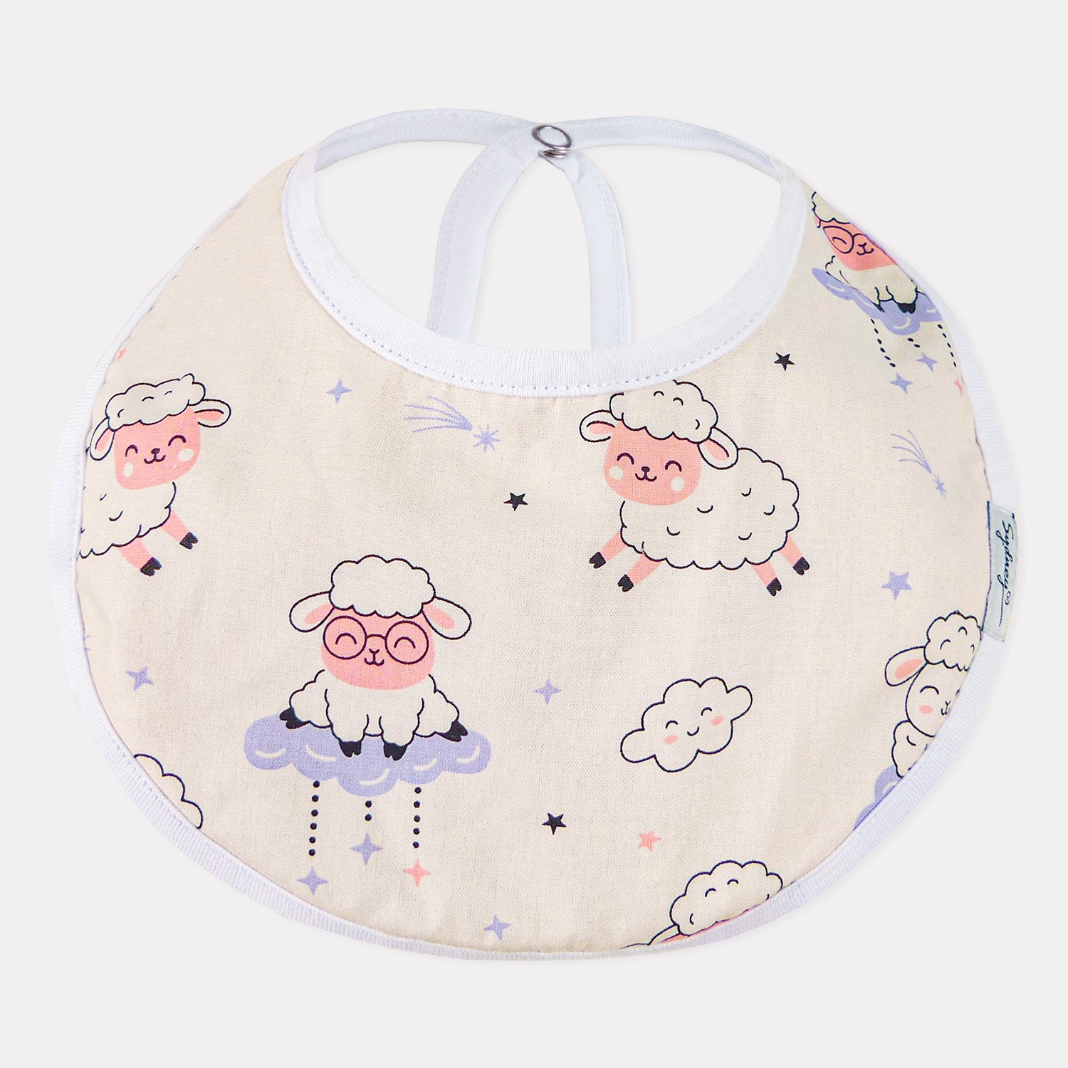 Baberos Estampado para Niñas – Pack x3