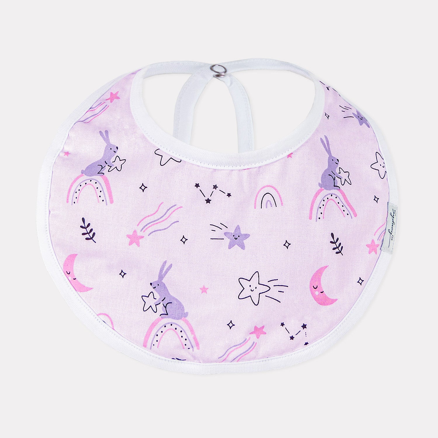 Baberos Estampado para Niñas – Pack x3