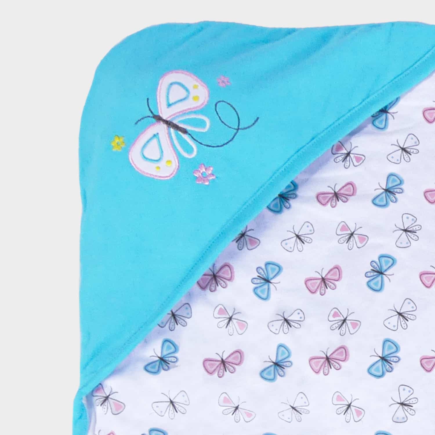Colcha para Bebés con Capucha 68 X 80 cm